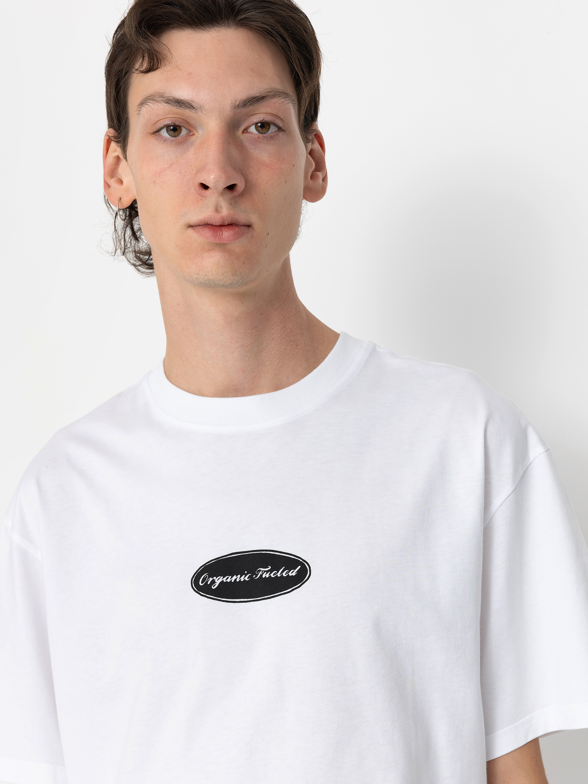 Tričko Iriedaily Organic Fueled (white)