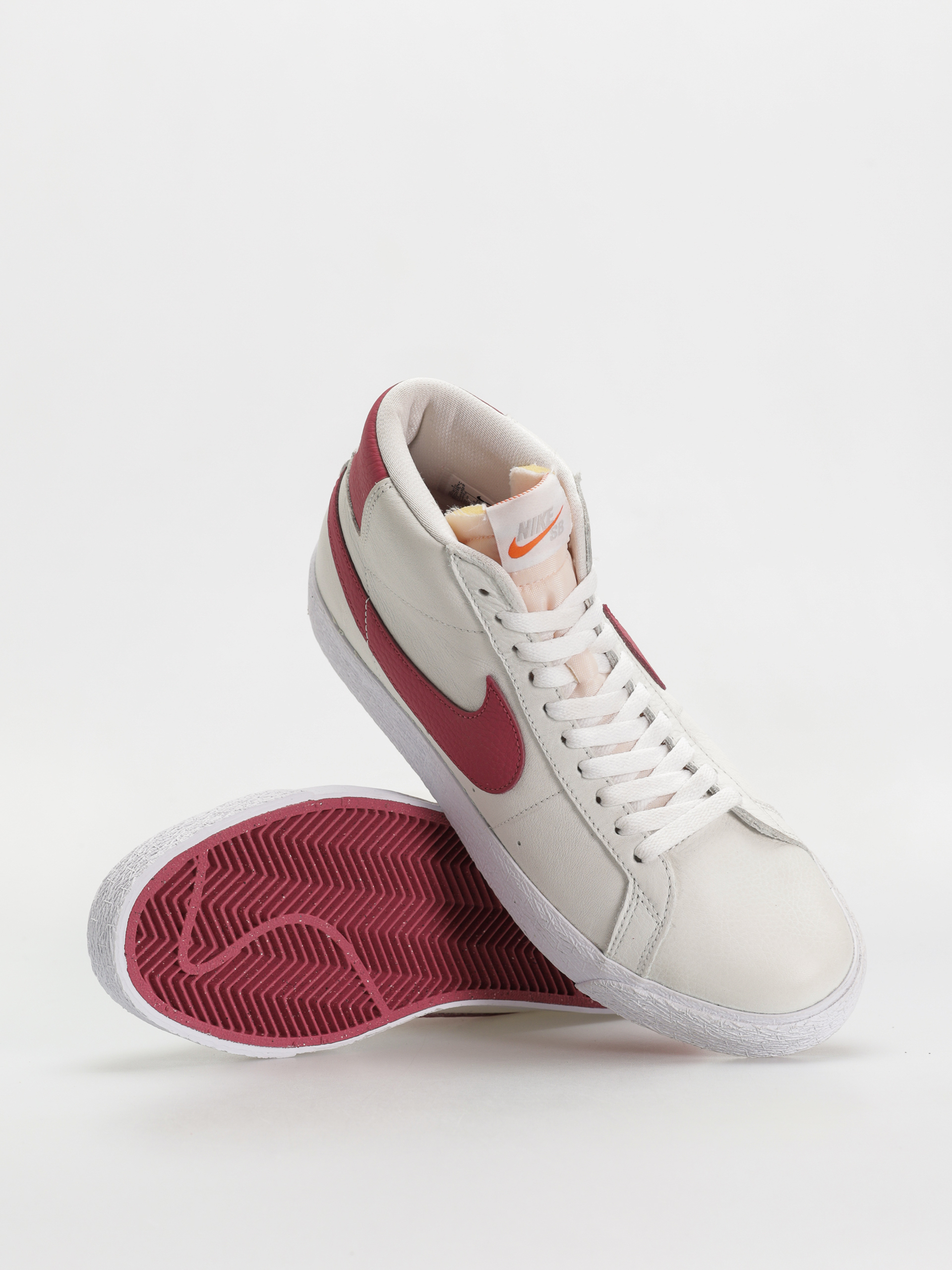 Boty Nike SB Zoom Blazer Mid Iso (white/sweet beet white sweet beet)