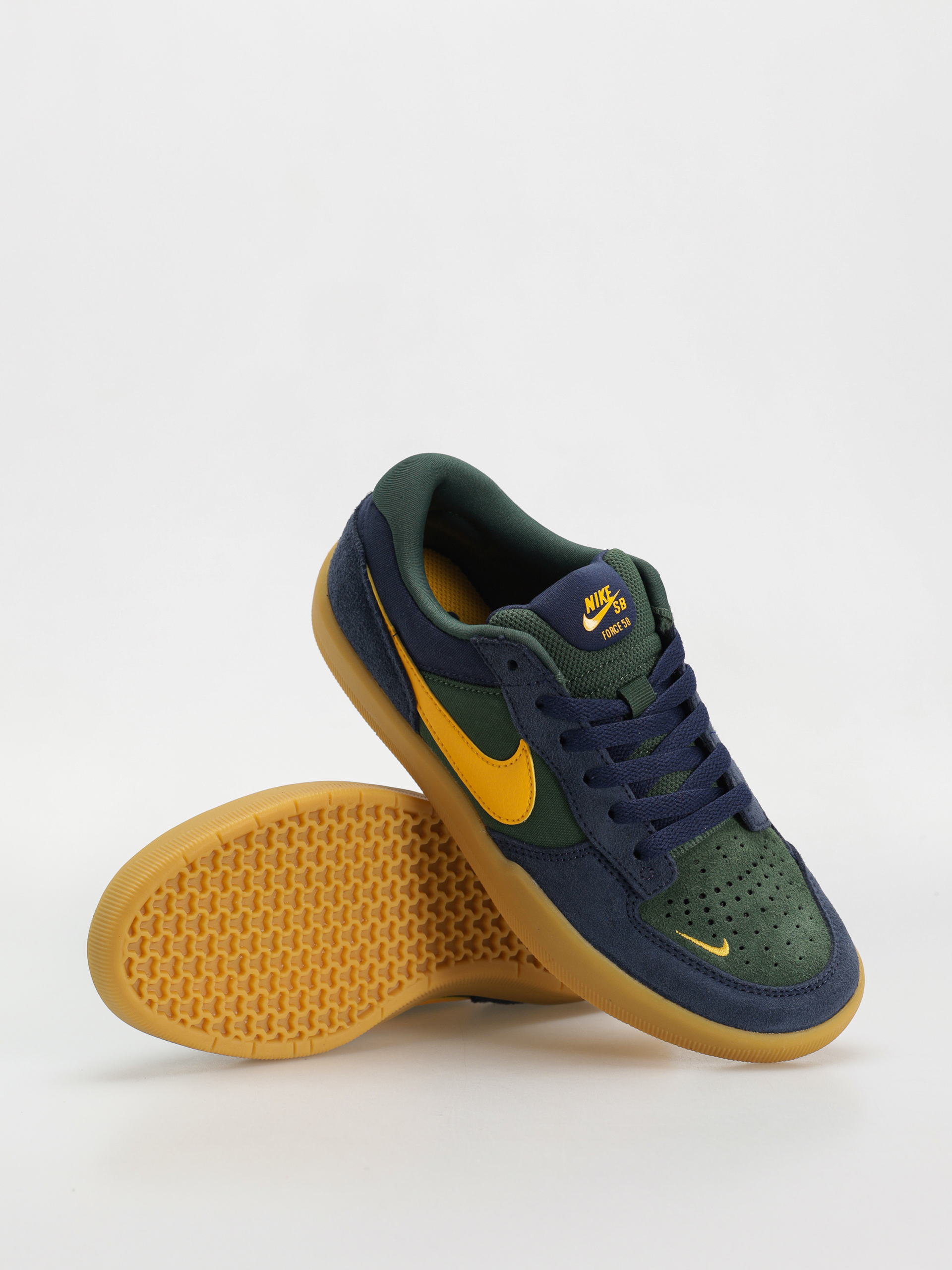 Boty Nike SB Force 58 (midnight navy/university gold fir)