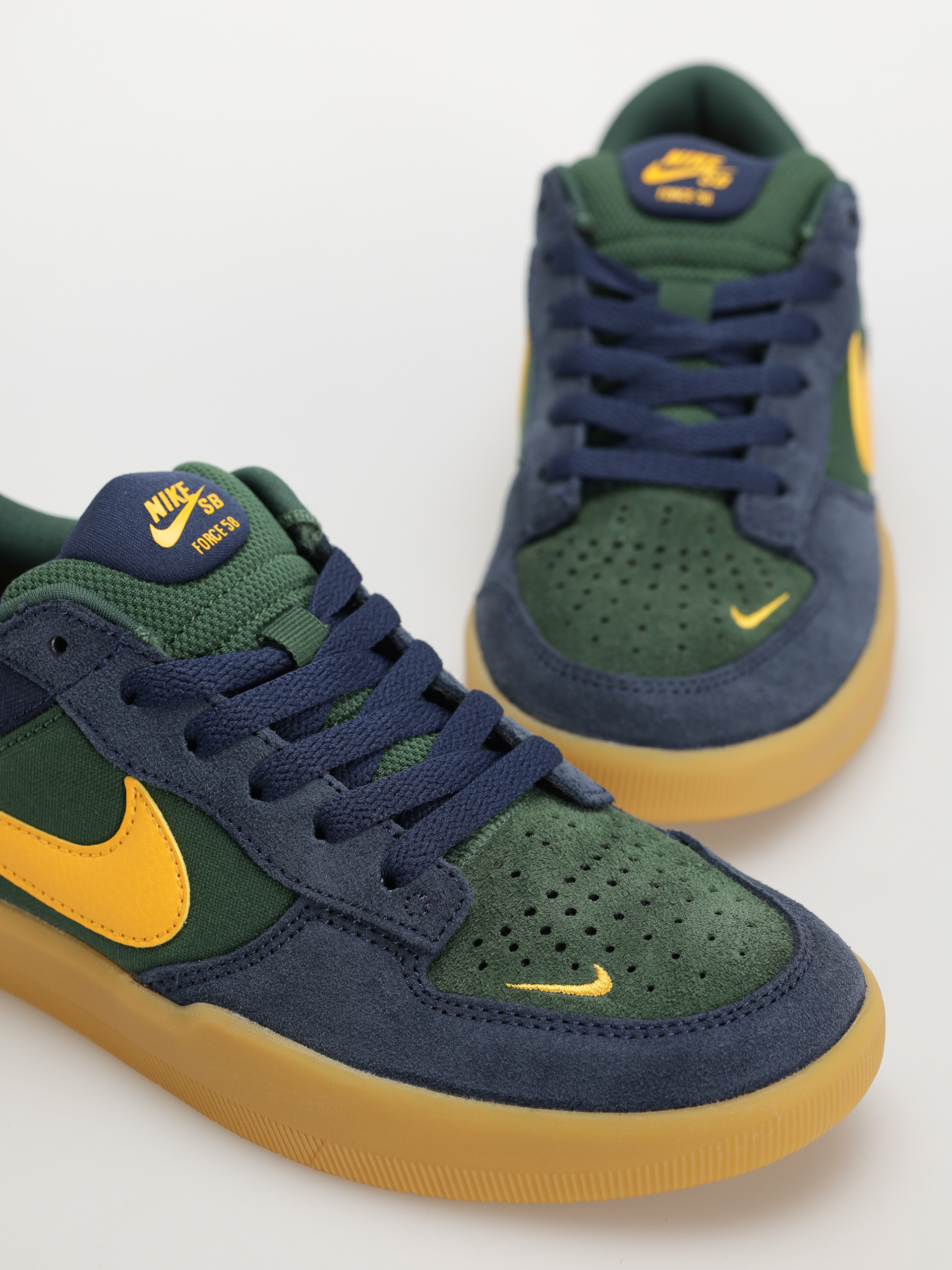 Boty Nike SB Force 58 (midnight navy/university gold fir)