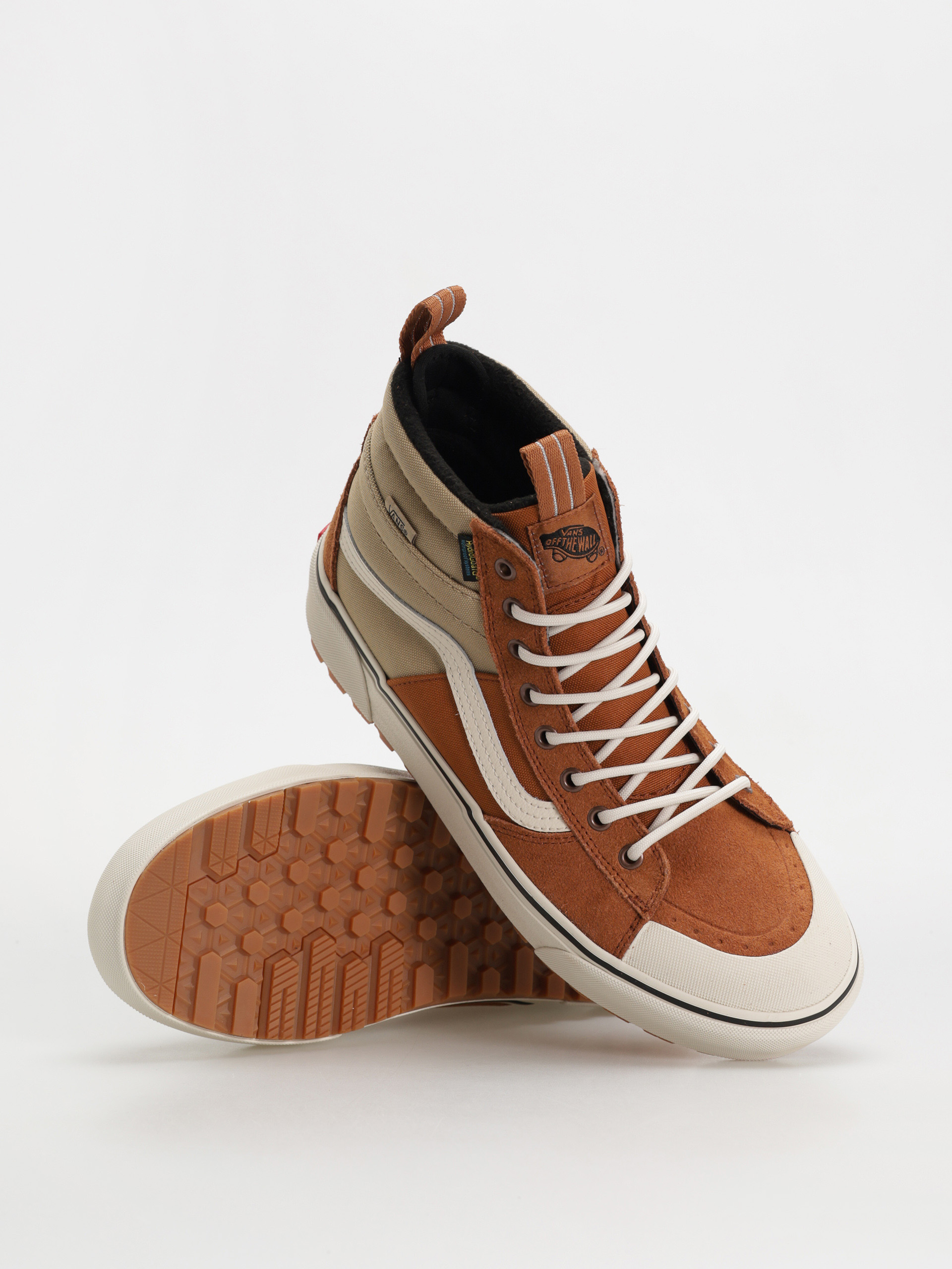 Boty Vans Sk8 Hi Waterproof MTE (glazed ginger/marshmallow)