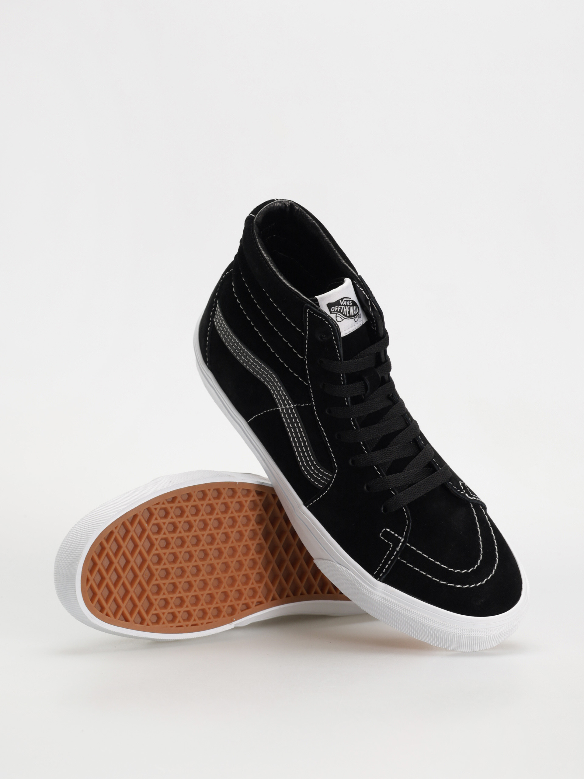 Boty Vans Sk8 Hi (pig suede black)