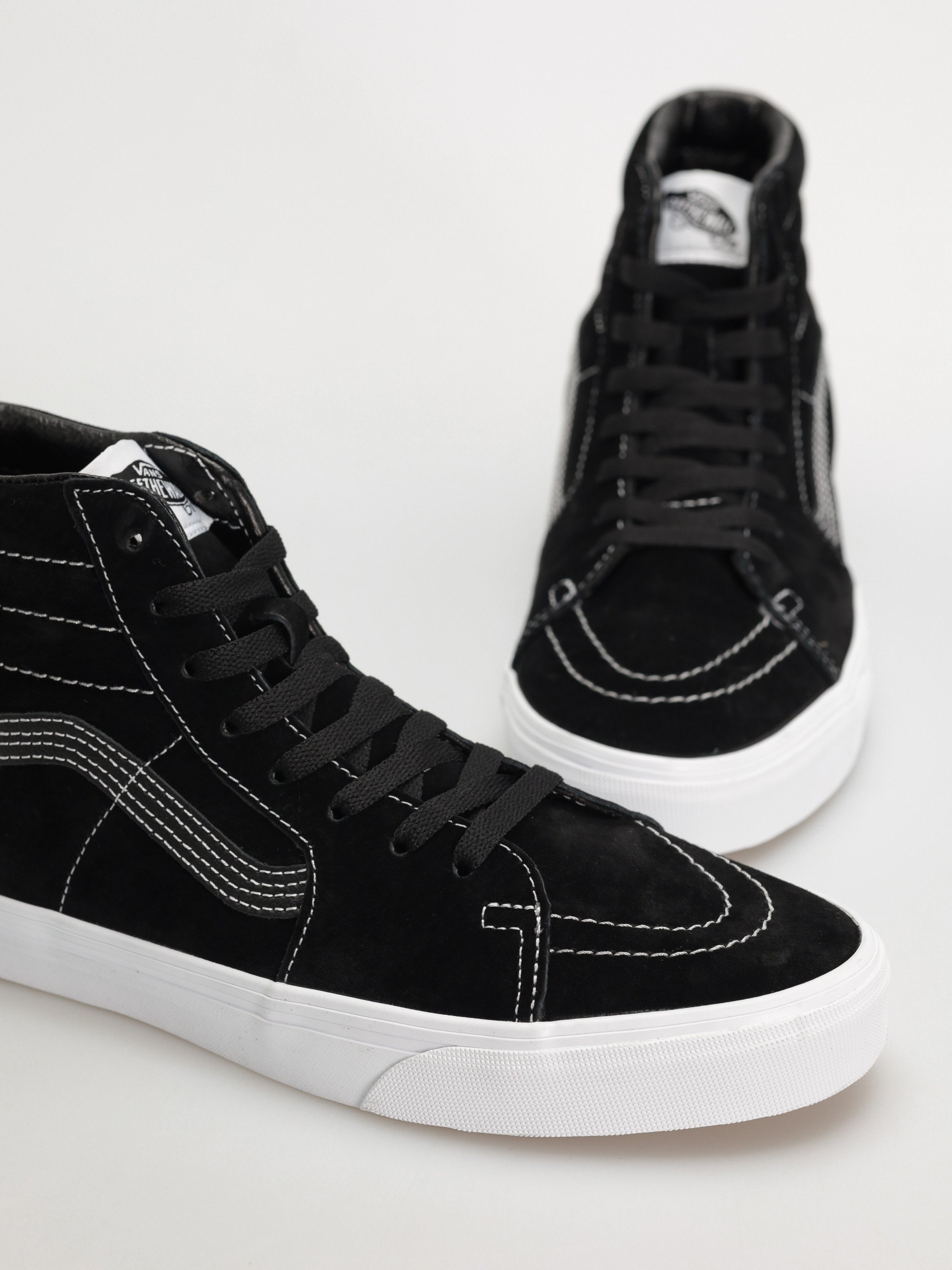 Boty Vans Sk8 Hi (pig suede black)