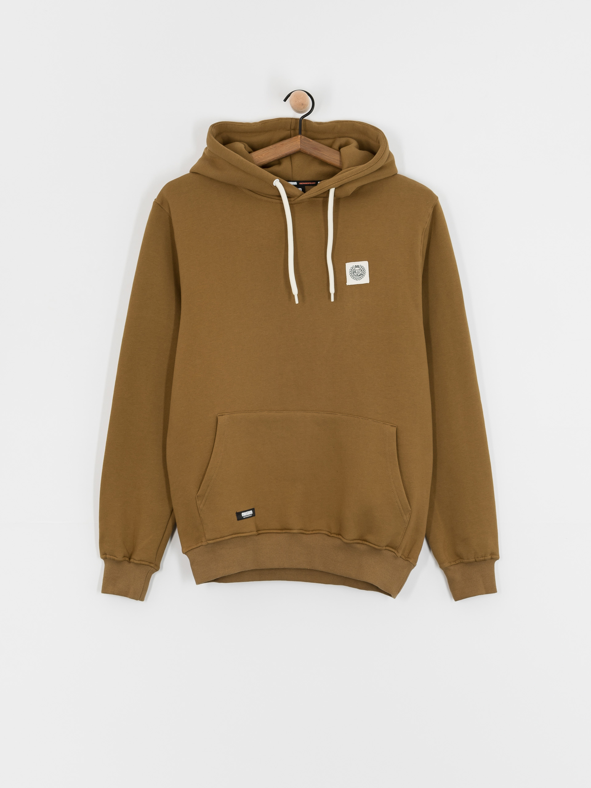 Mikina s kapucí MassDnm Patch HD (brown)