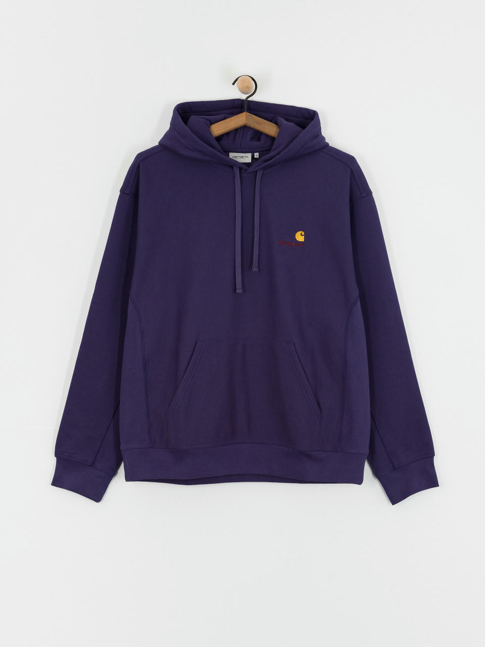 Mikina s kapucí Carhartt WIP American Script HD (aura)