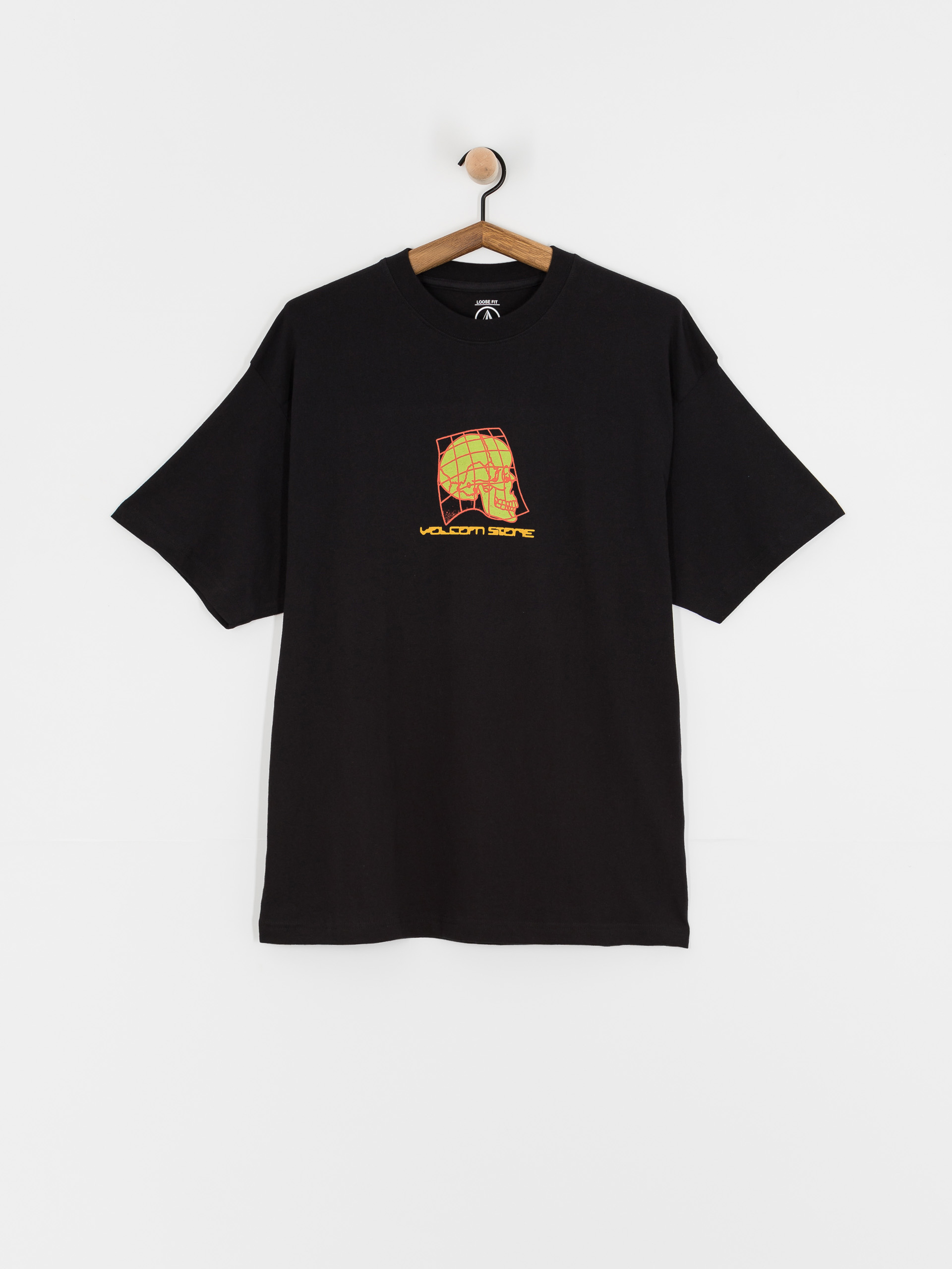 Tričko Volcom Mindoor Lse (black)