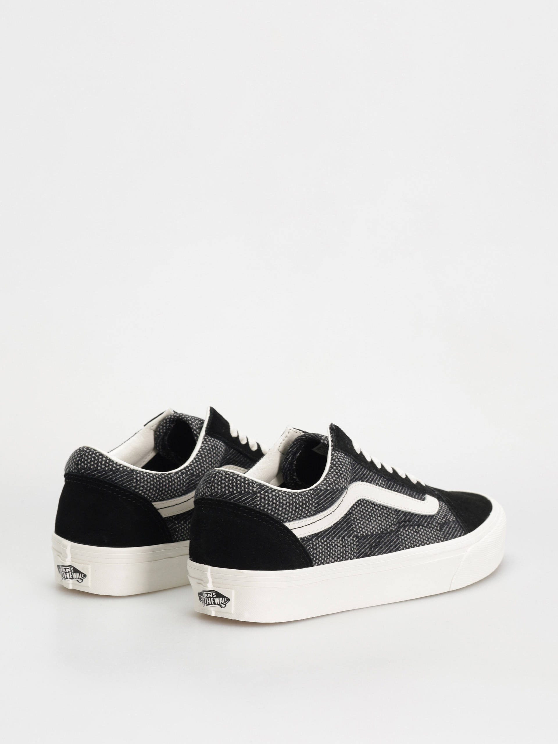Boty Vans Old Skool (denim check black)
