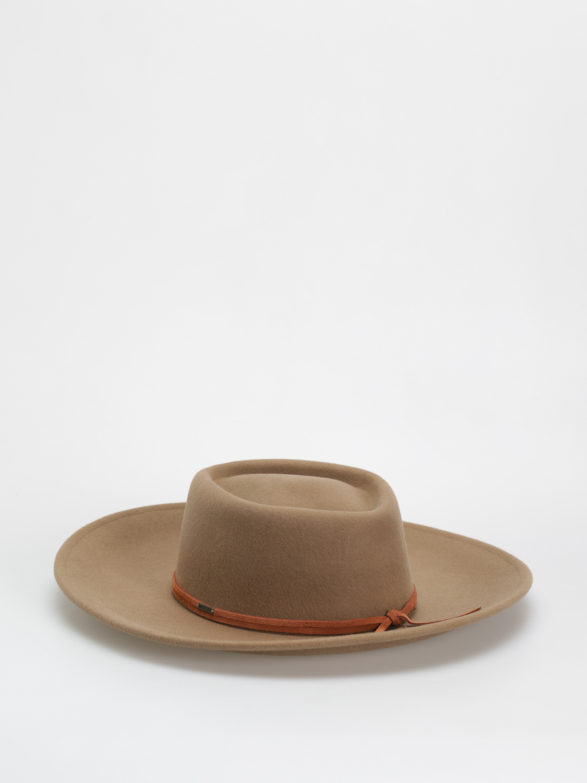 Klobouk Brixton Brenton Convertabrim Fedora (tobacco brown)