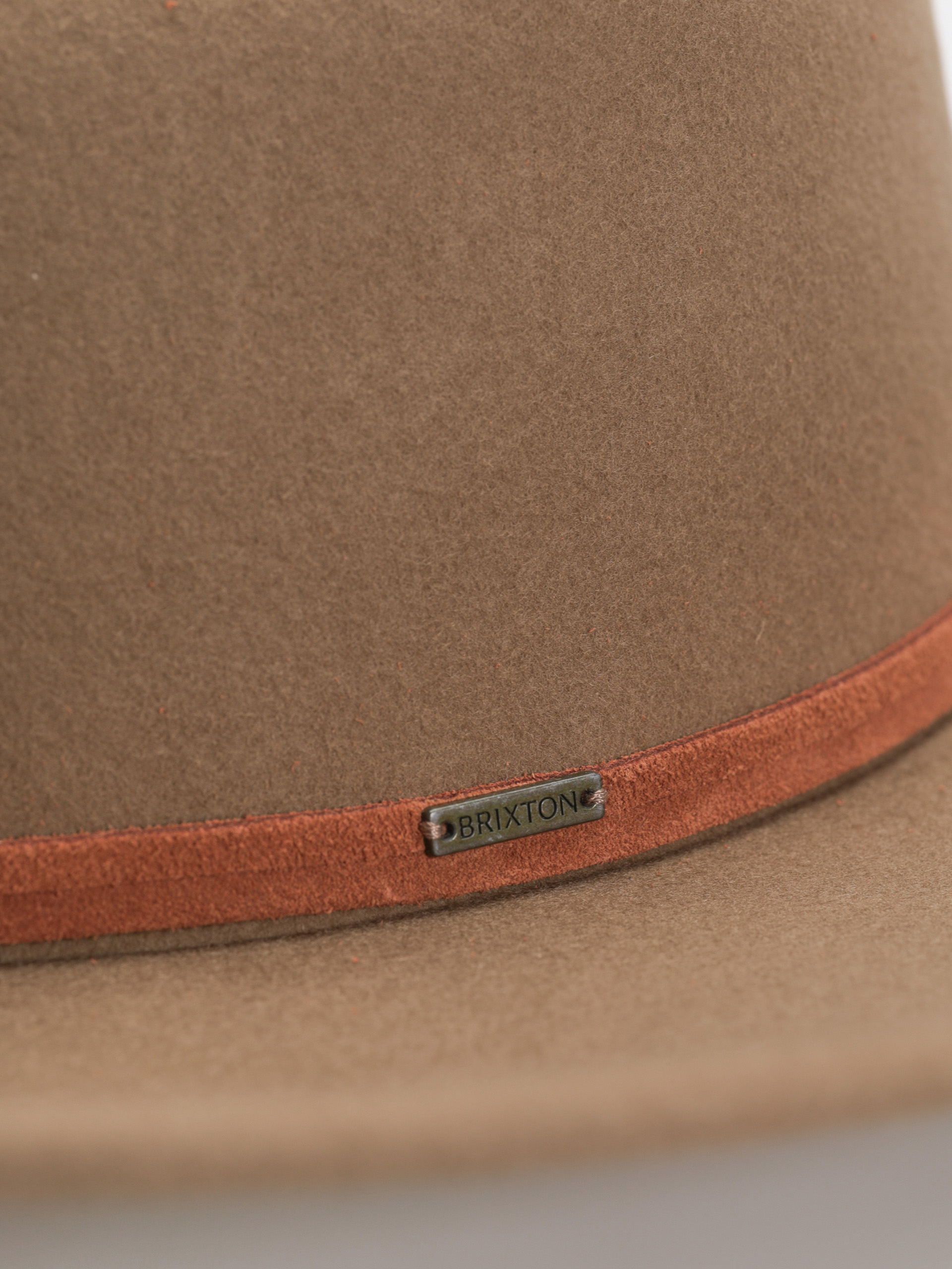 Klobouk Brixton Brenton Convertabrim Fedora (tobacco brown)