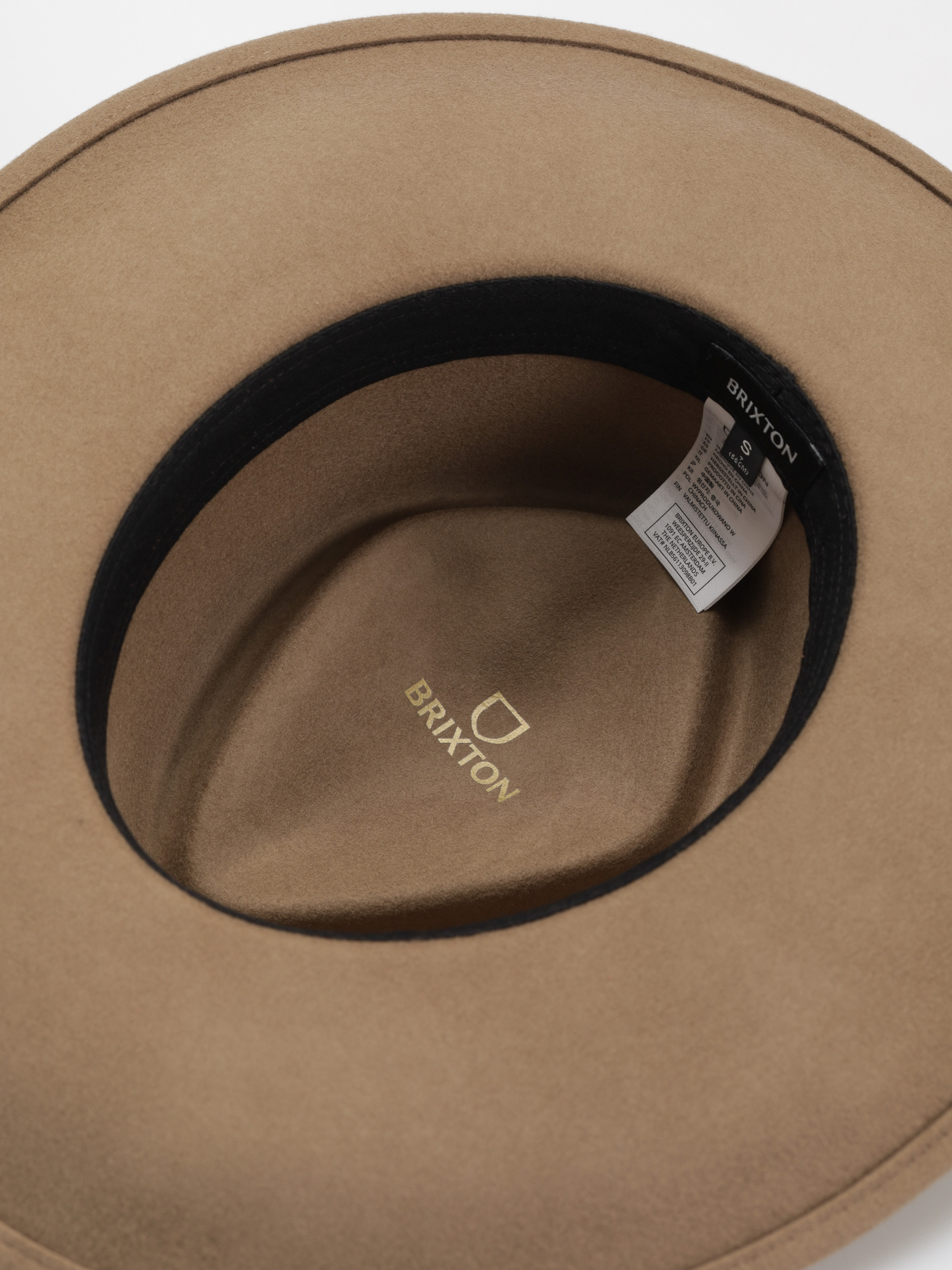 Klobouk Brixton Brenton Convertabrim Fedora (tobacco brown)