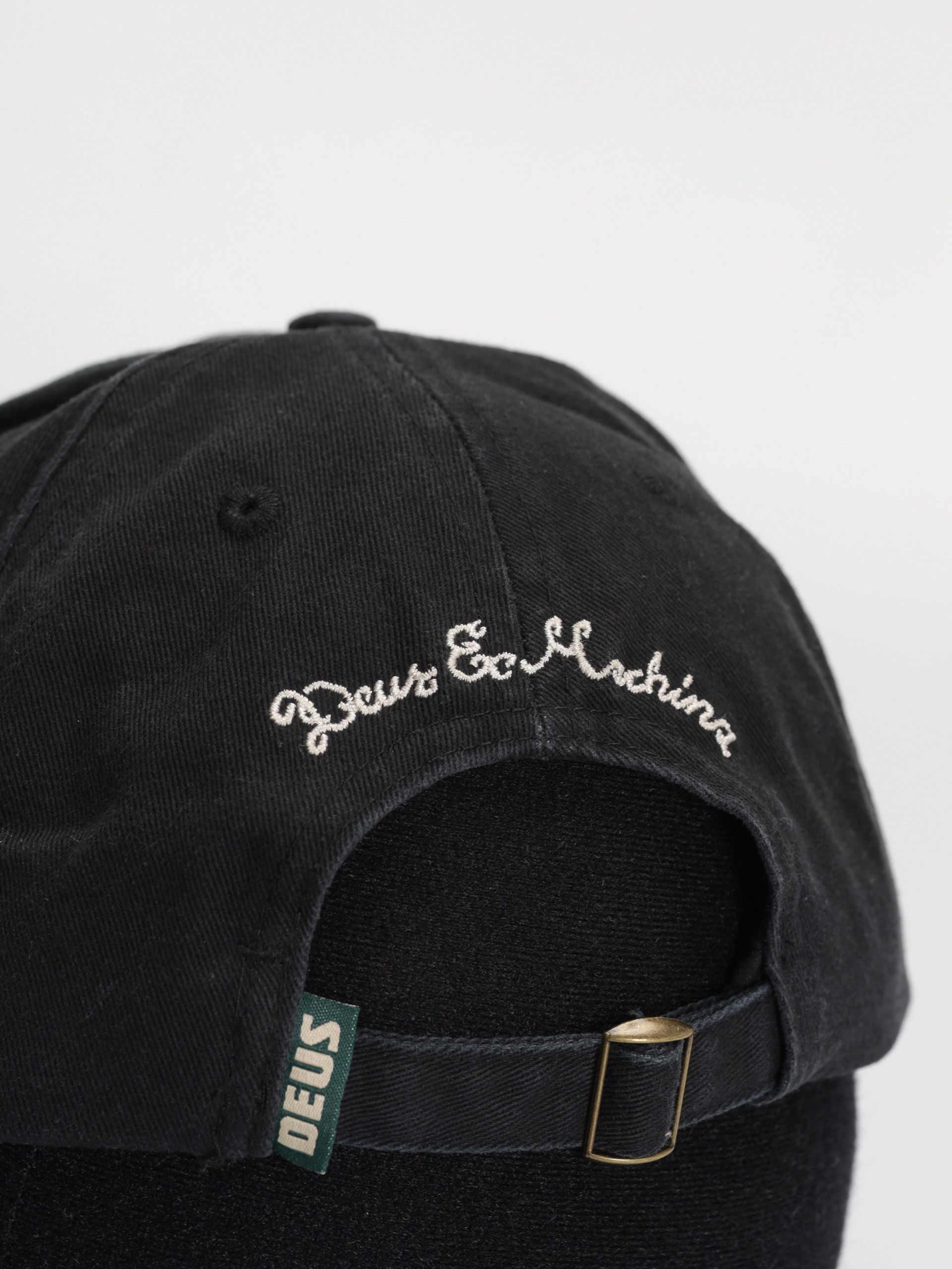 Kšiltovka  Deus Ex Machina Strata (black)