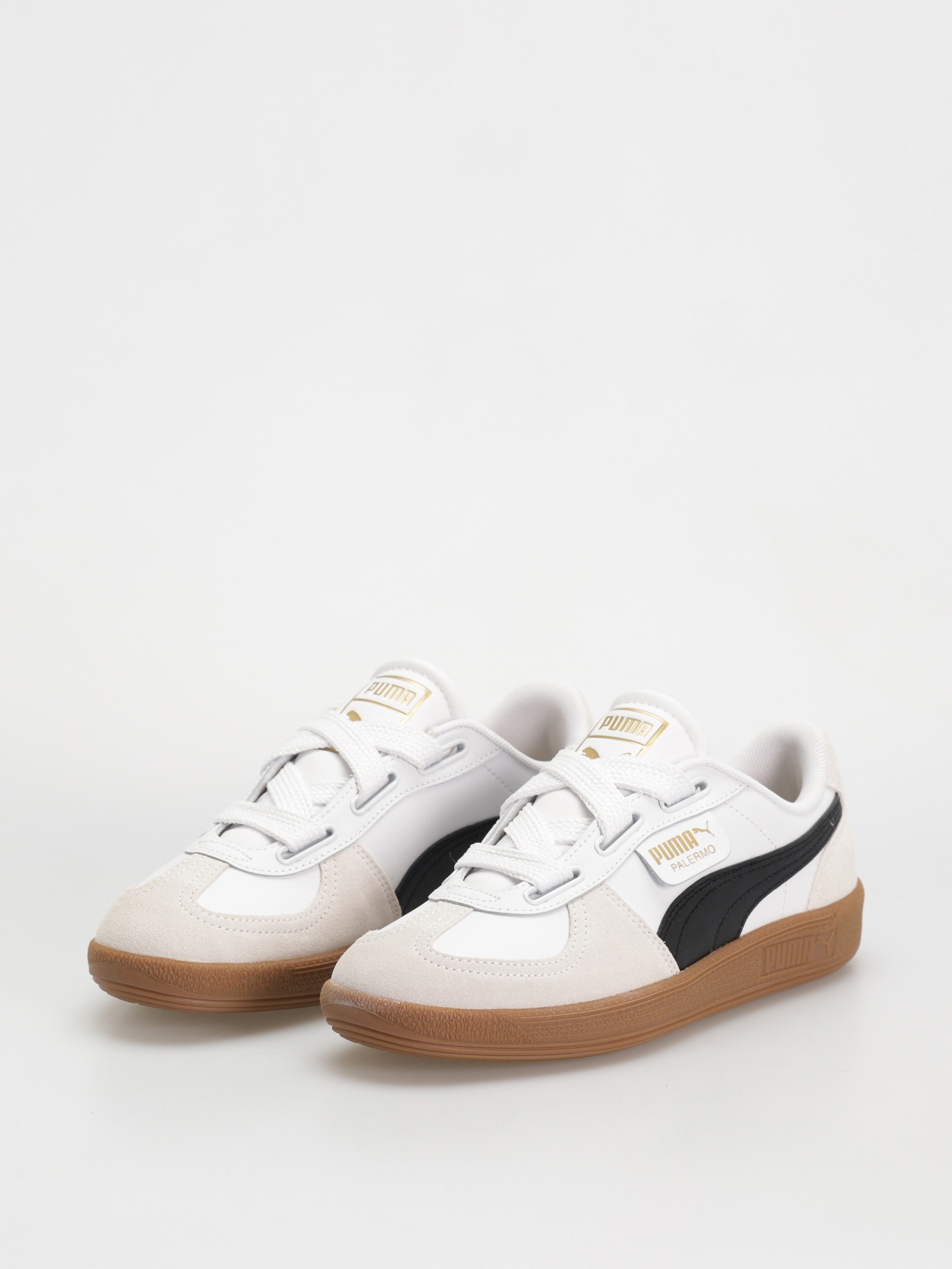 Boty Puma Palermo Wide Lace SD (puma white puma black)