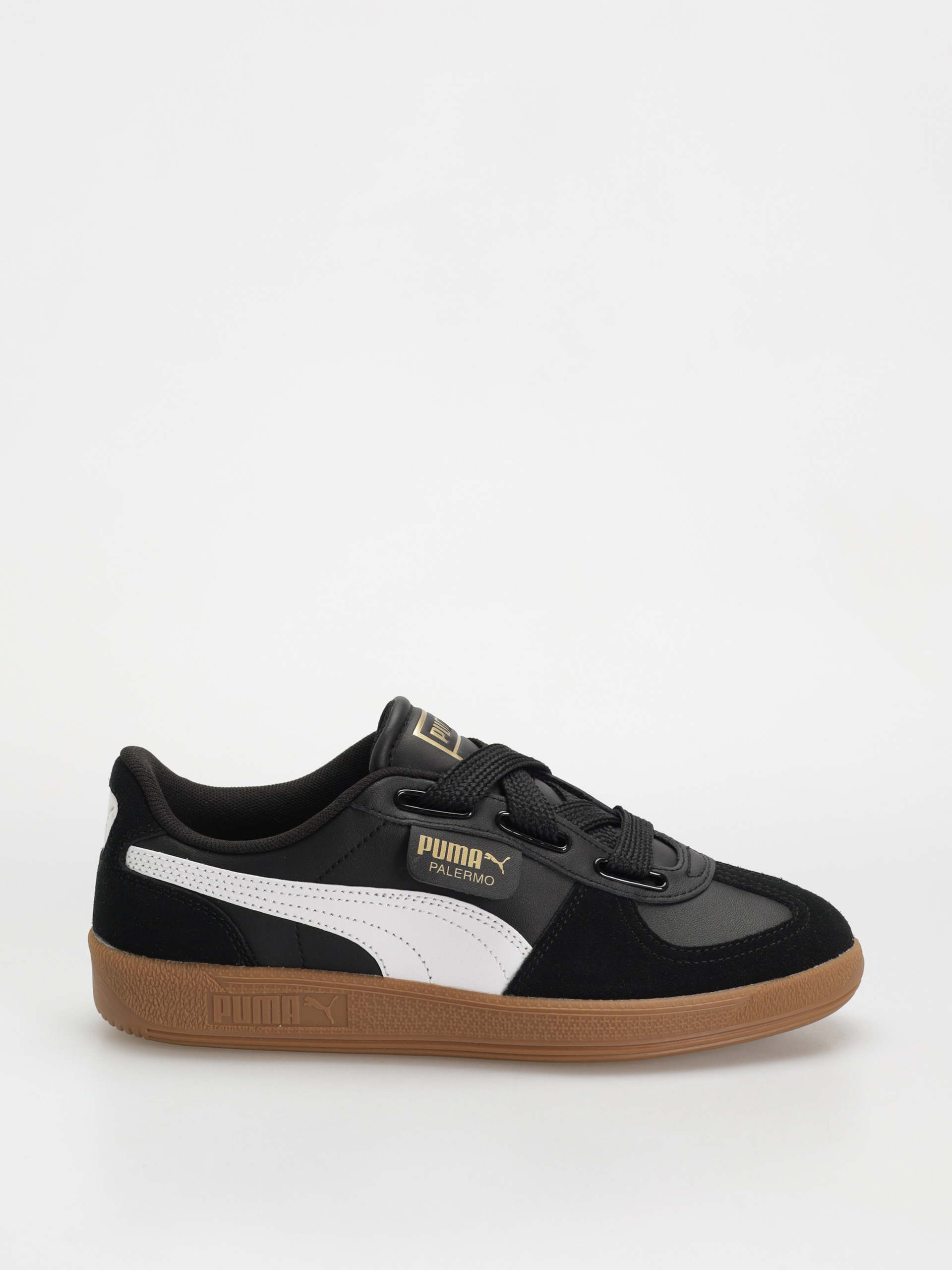 Boty Puma Palermo Wide Lace SD (puma black puma white)