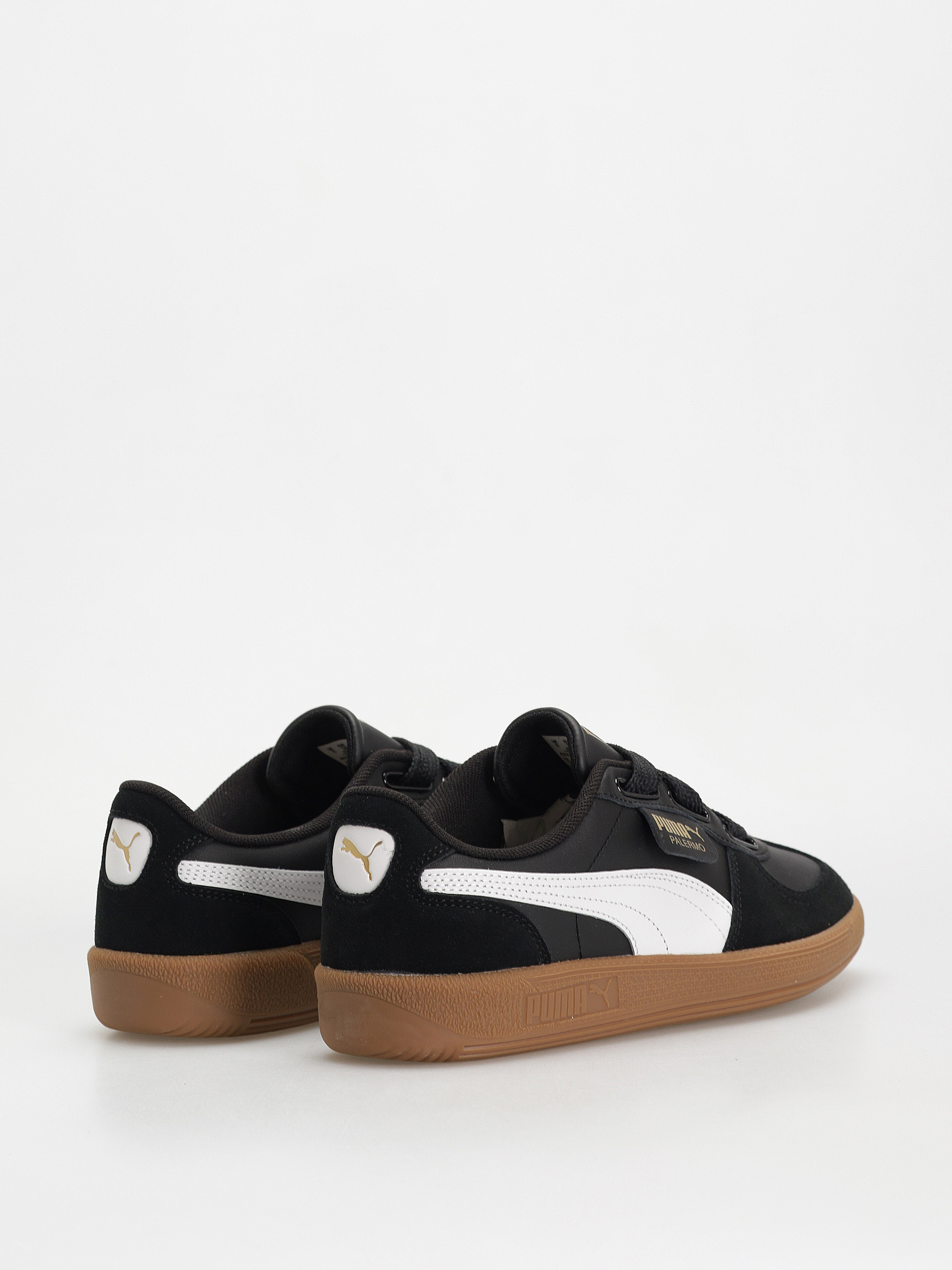 Boty Puma Palermo Wide Lace SD (puma black puma white)