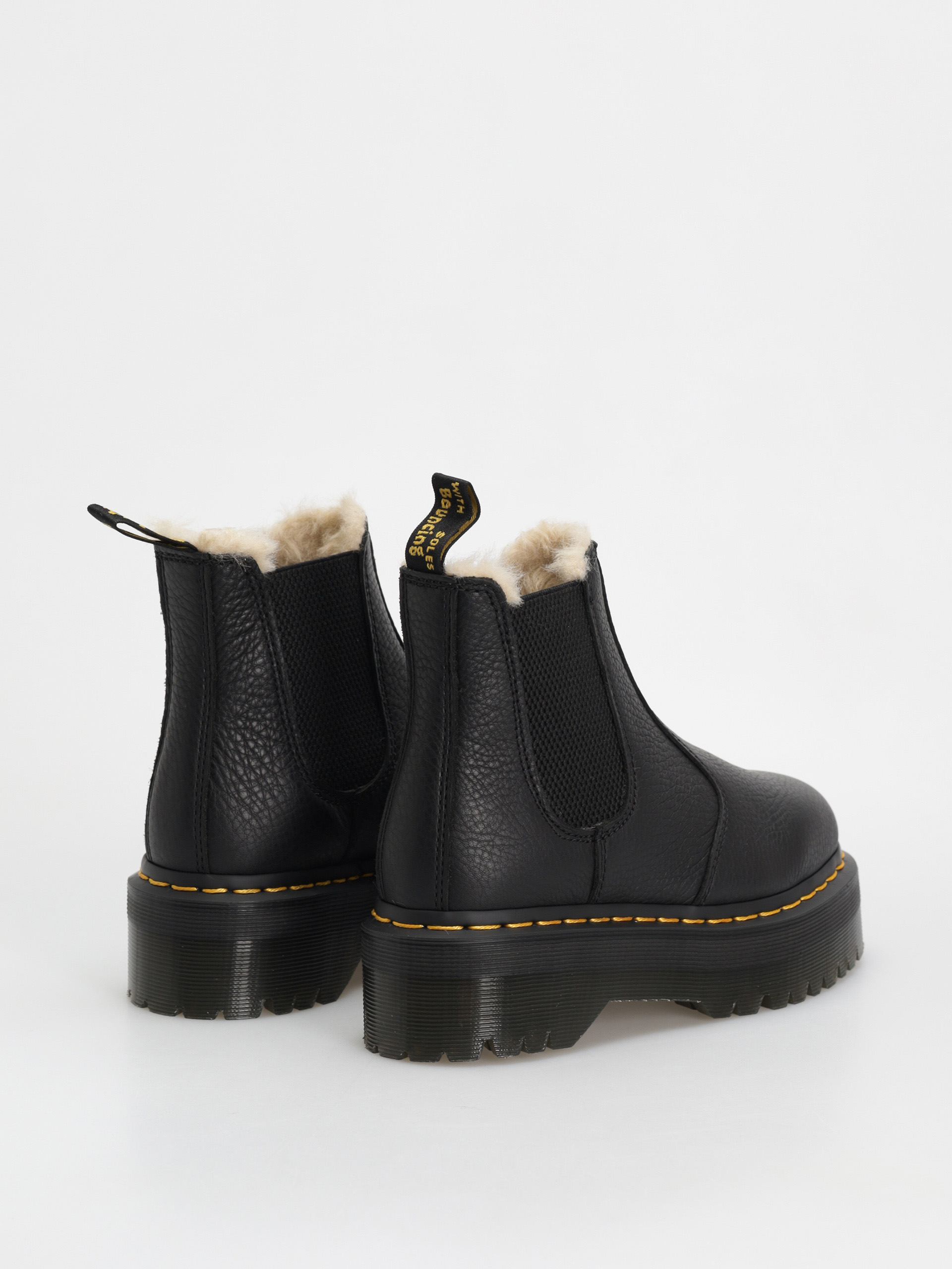 Boty Dr. Martens 2976 Quad Fur Lined Wmn (black pisa)