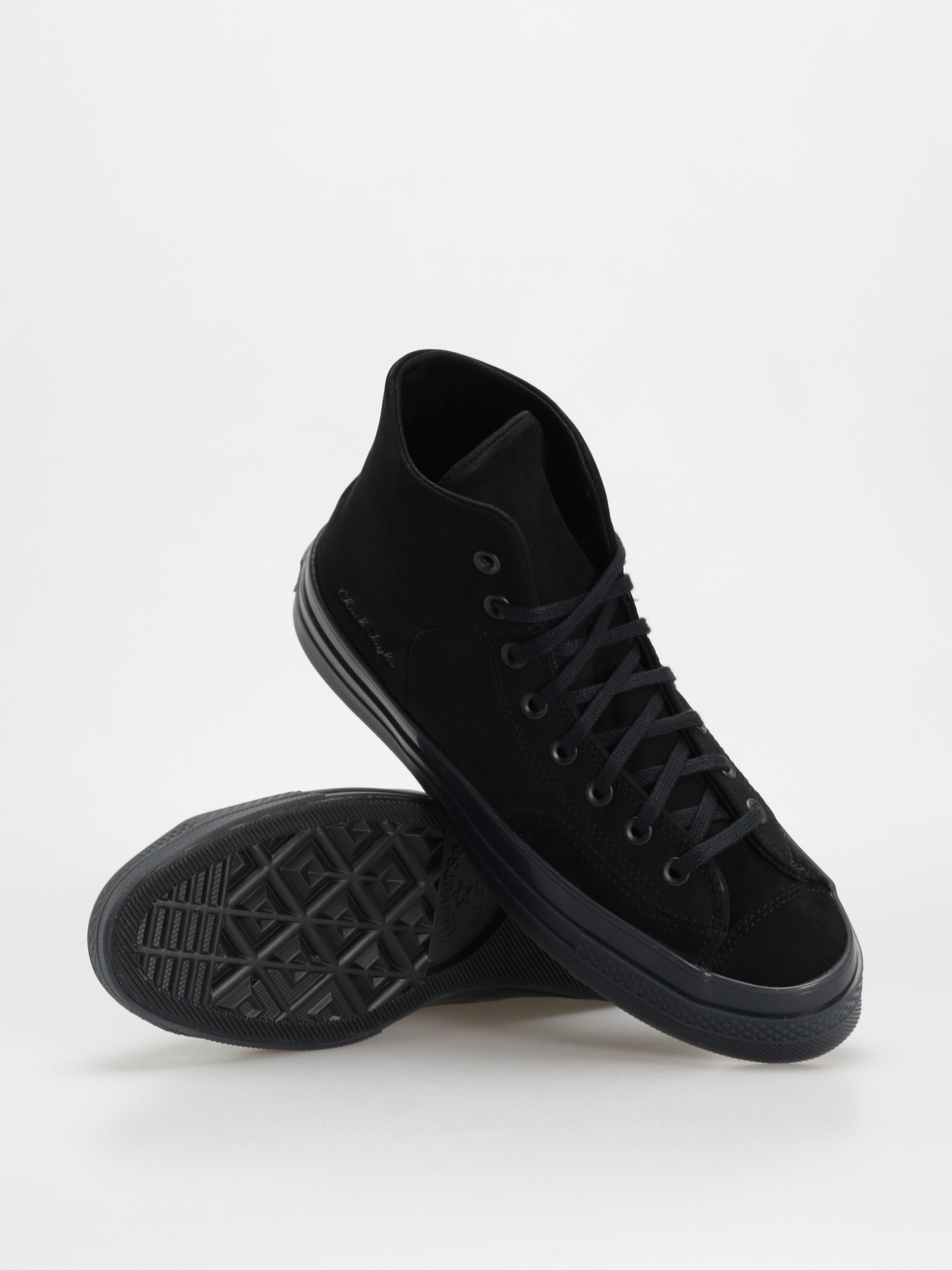 Tenisky Converse Chuck 70 Hi Marquis Nubuck Suede (black/black/black)