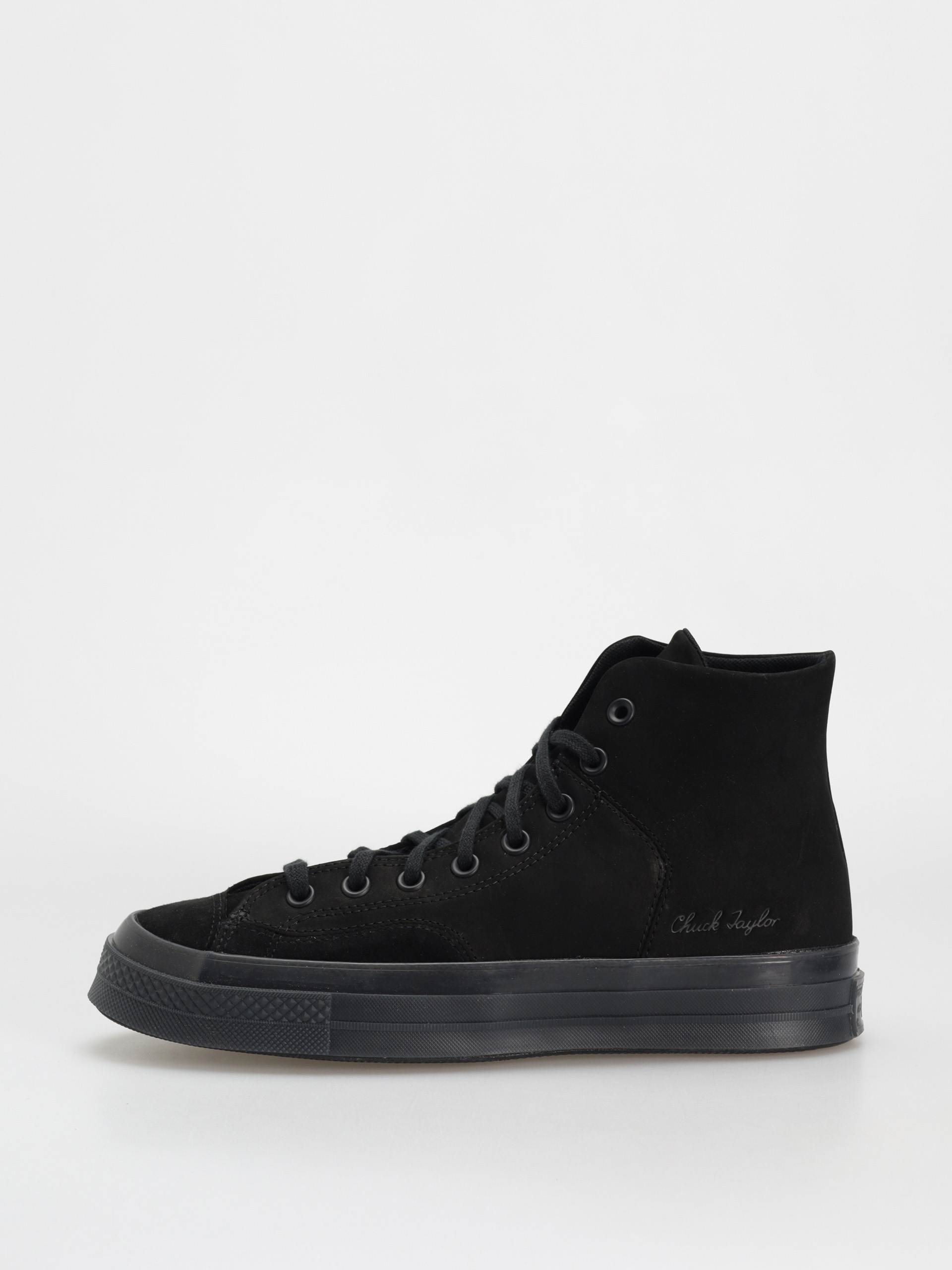 Tenisky Converse Chuck 70 Hi Marquis Nubuck Suede (black/black/black)
