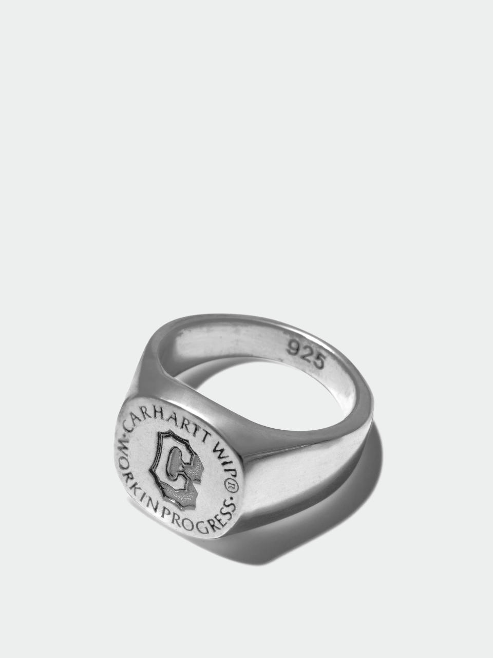 Akcesoria Carhartt WIP Varsity Signet Ring (silver)