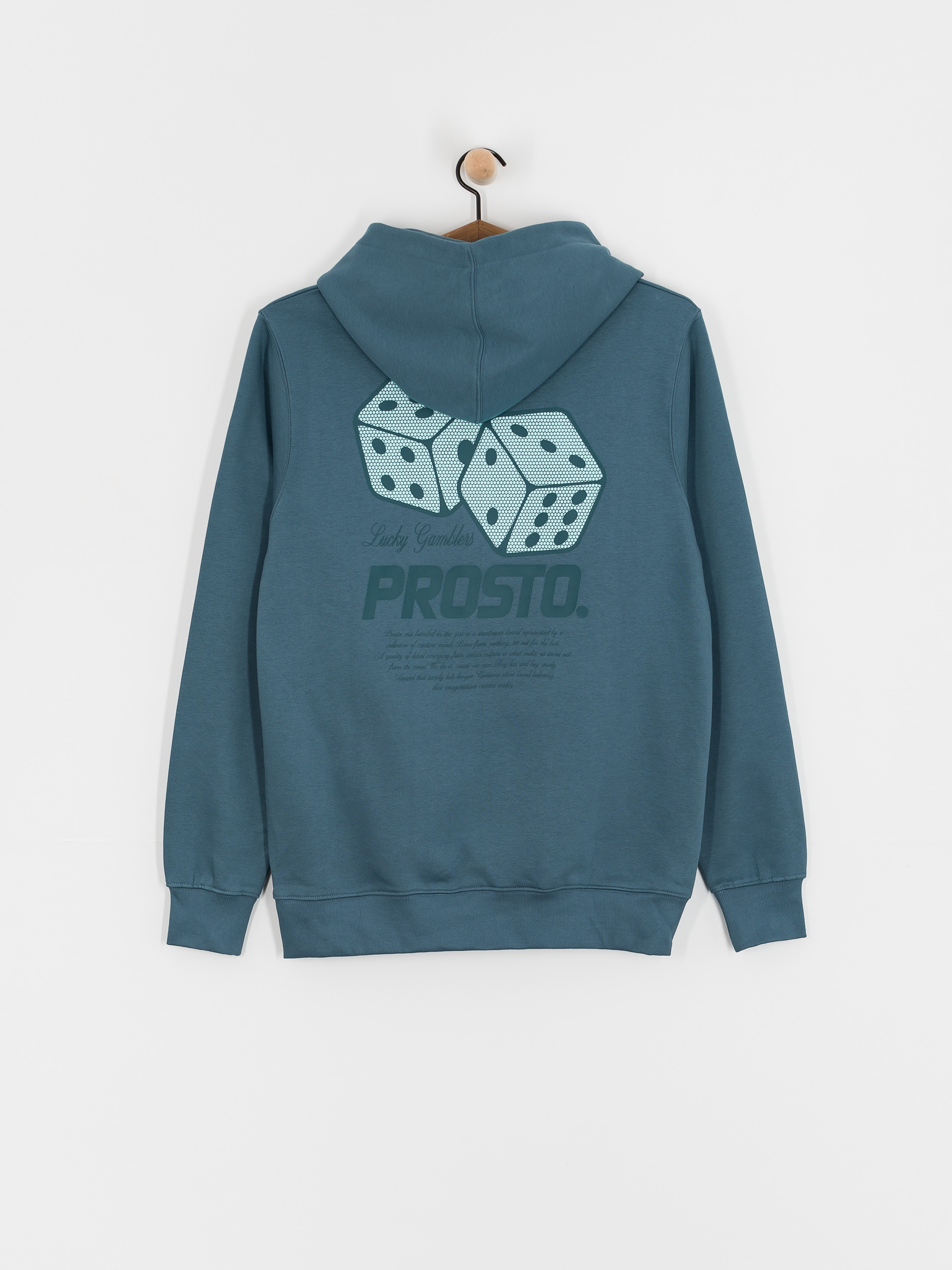 Mikina s kapucí Prosto Gamblers HD (blue)