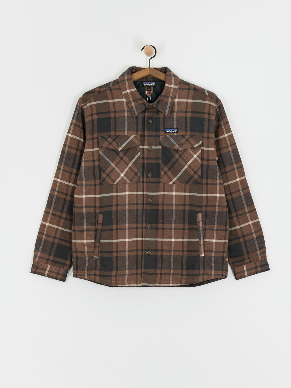 Košile Patagonia LW Insulated Fjord Flannel (outdoor molasses brown)