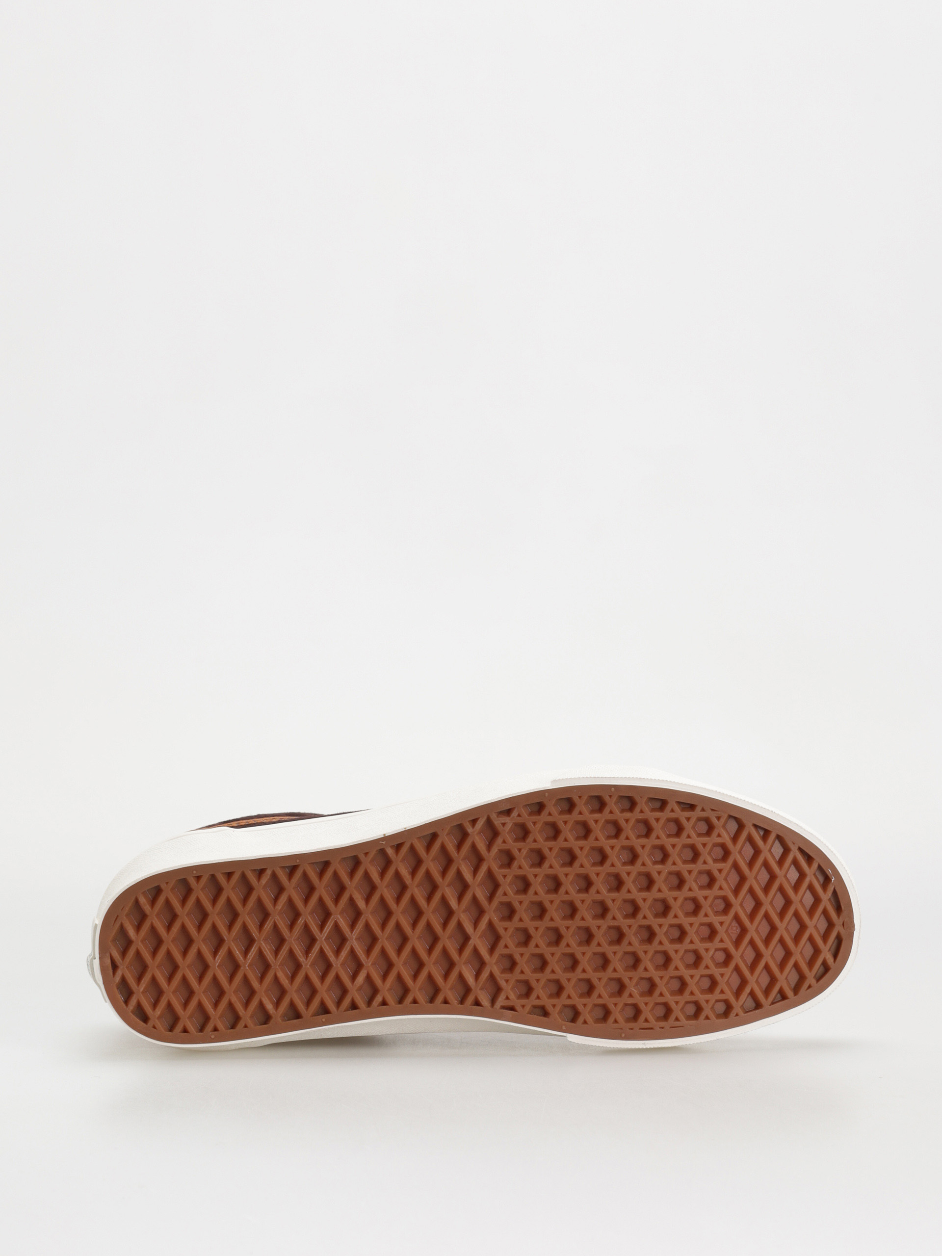 Boty Vans Old Skool (pig suede plaid glazed ginger)