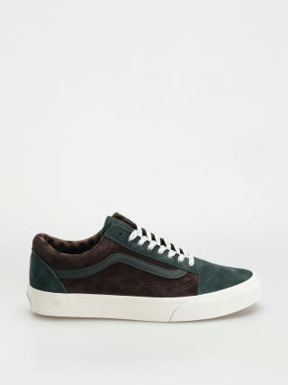 Boty Vans Old Skool (pig suede plaid scarab)