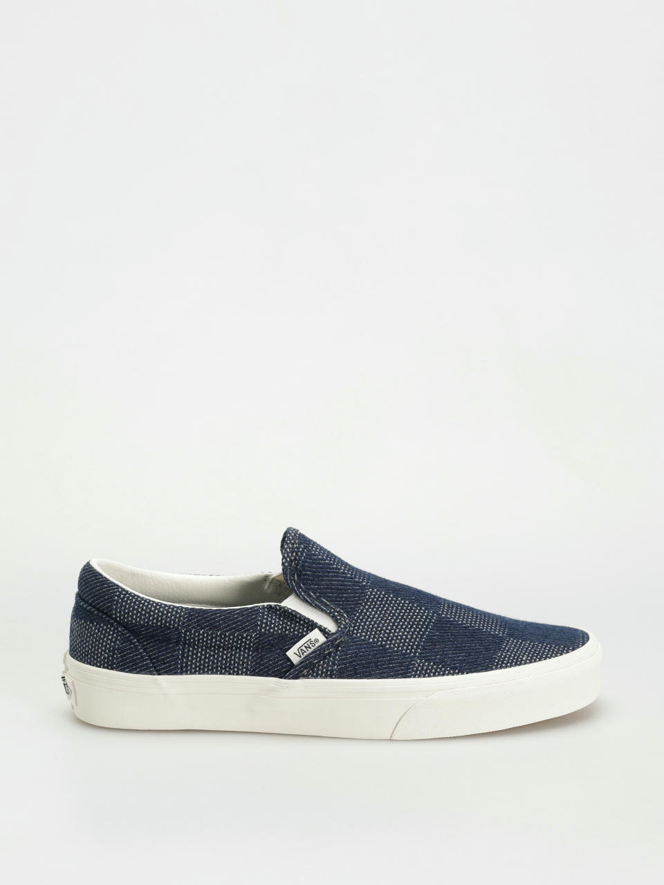 Boty Vans Classic Slip On (denim check navy)