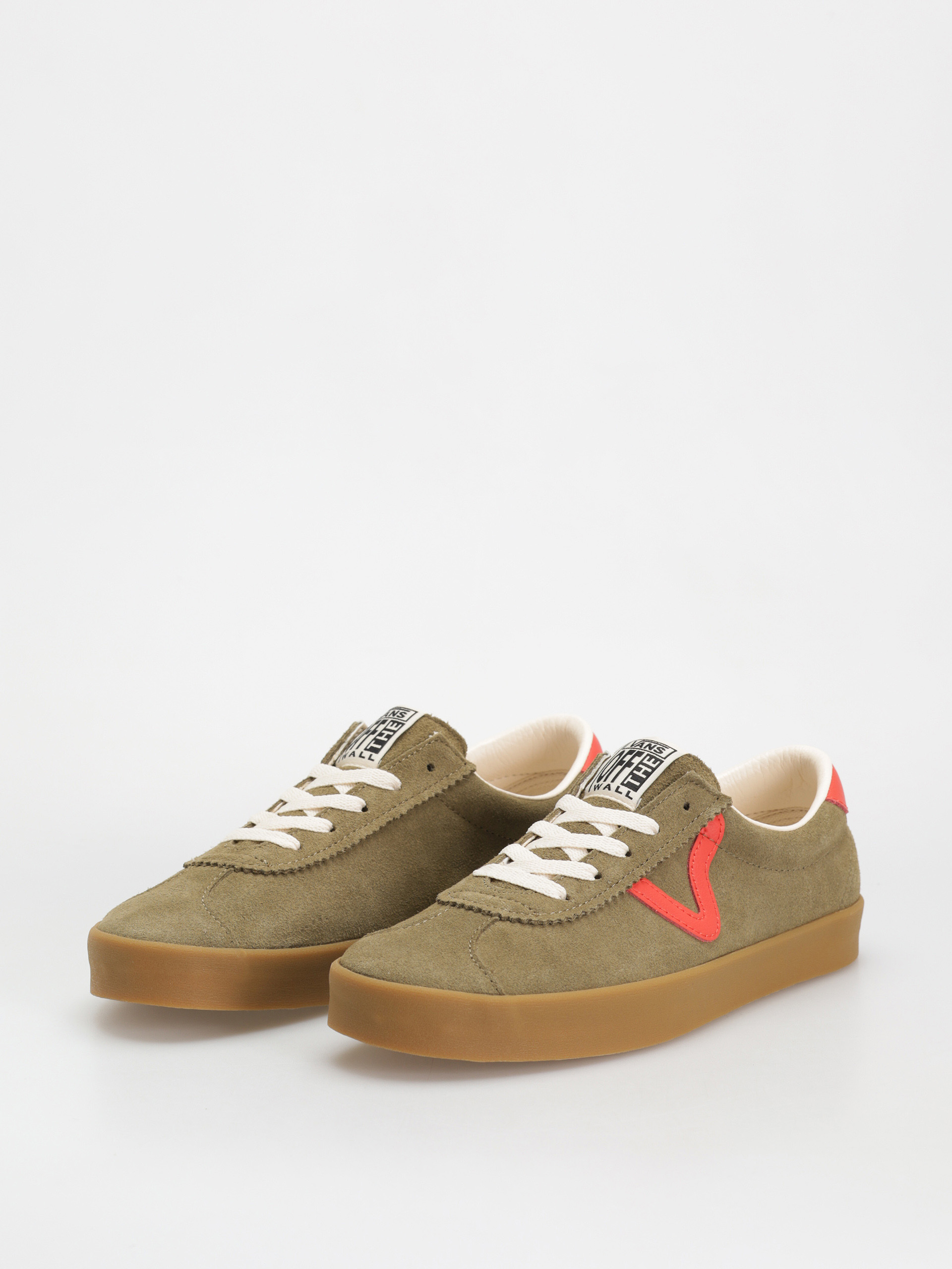 Boty Vans Sport Low (gum pop olive/red)