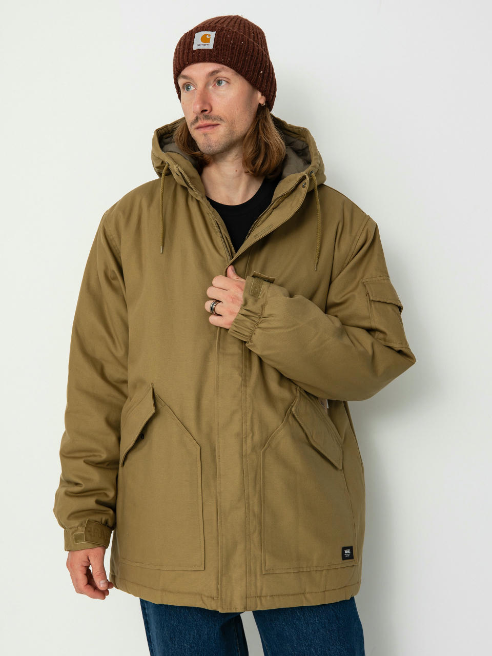 Bunda Vans Henrique Parka (gothic olive)