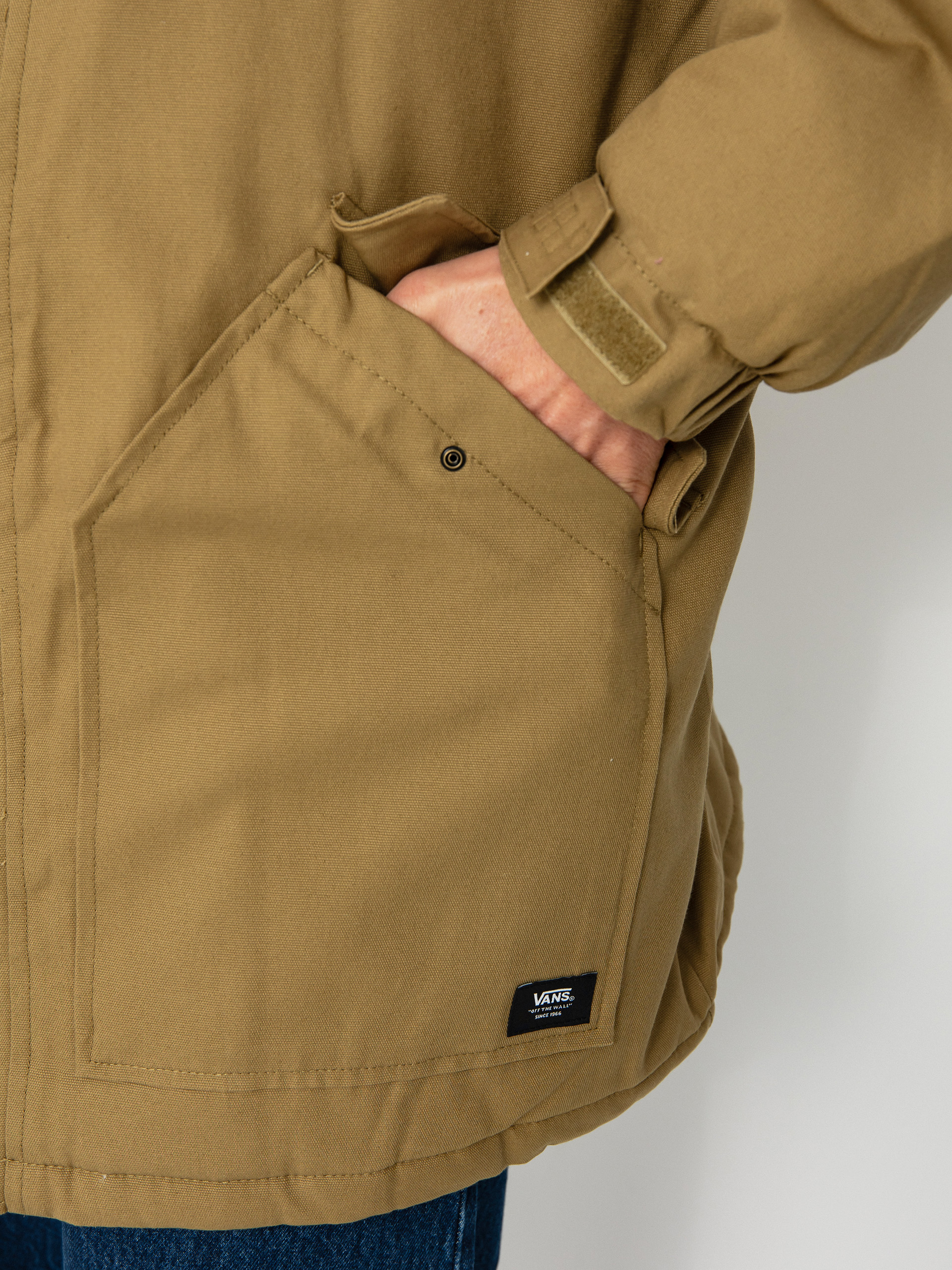 Bunda Vans Henrique Parka (gothic olive)