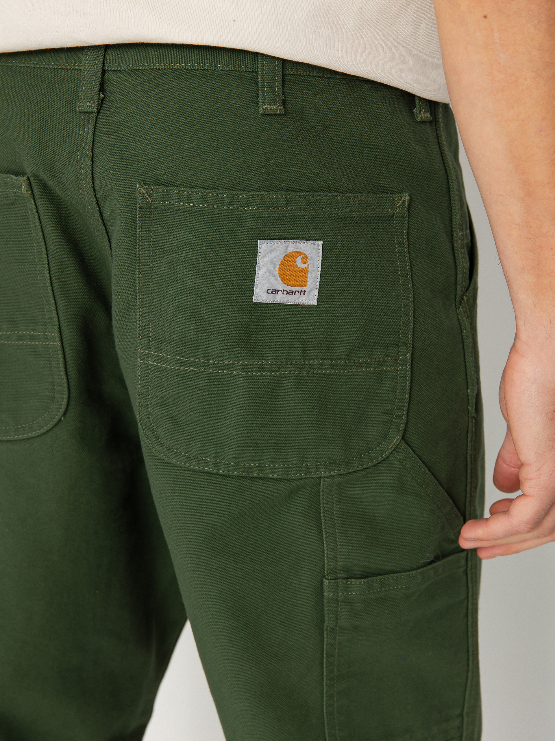 Kalhoty Carhartt WIP Single Knee (tarragon)