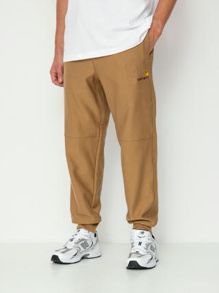 Kalhoty Carhartt WIP American Script Jogging (peanut)