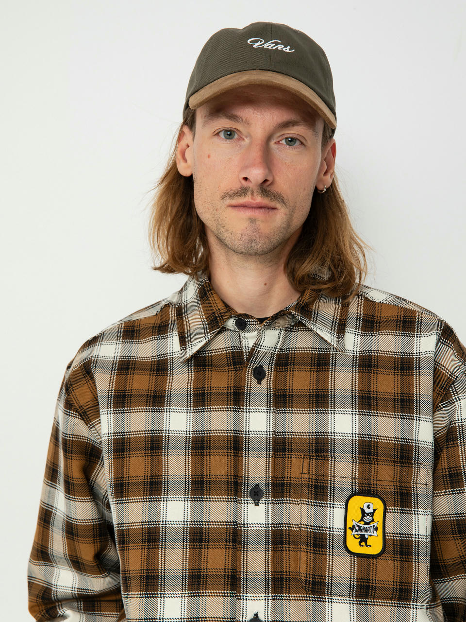 Bunda Carhartt WIP Monahan (monahan check/hamilton brown)