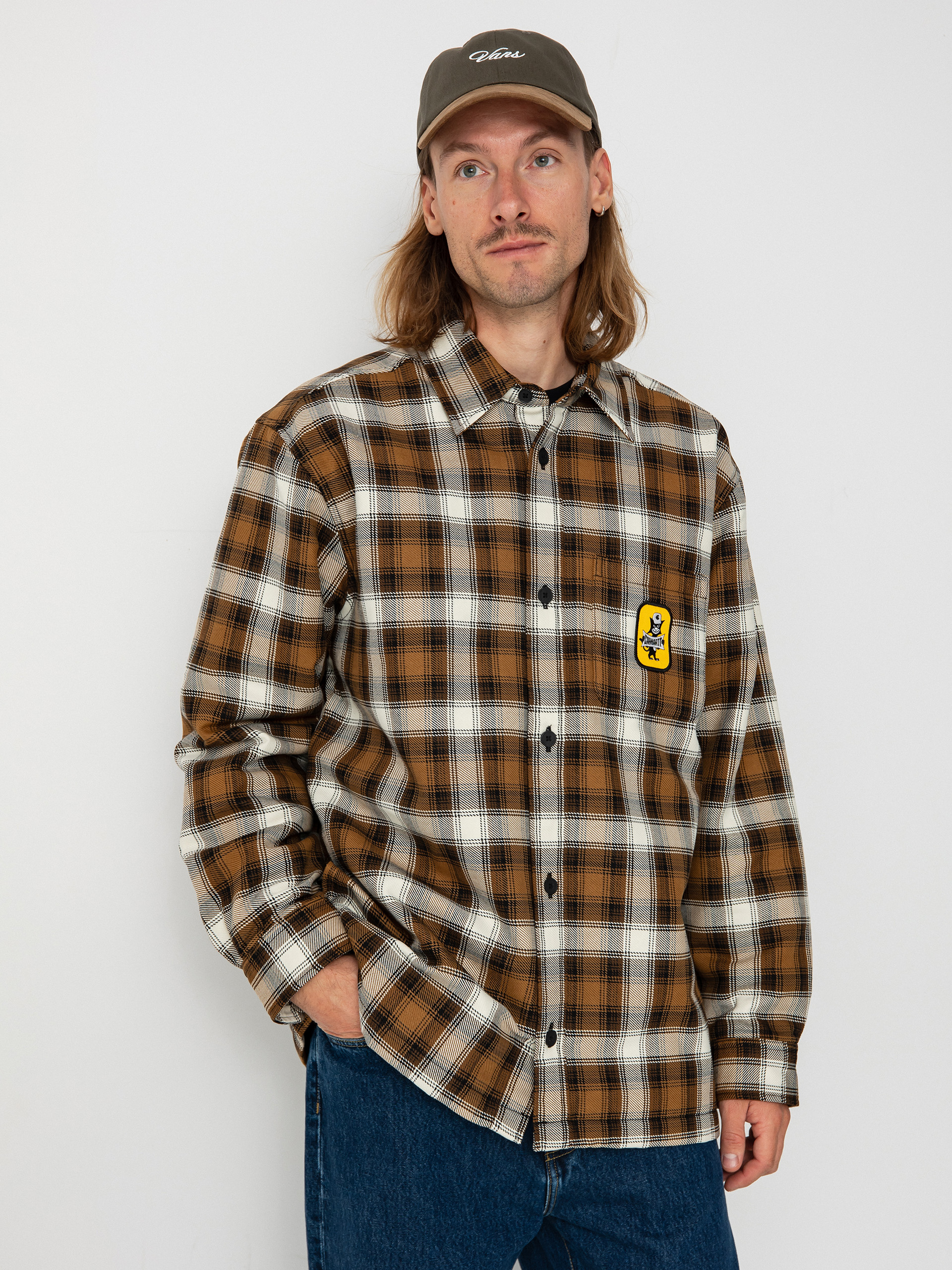 Bunda Carhartt WIP Monahan (monahan check/hamilton brown)