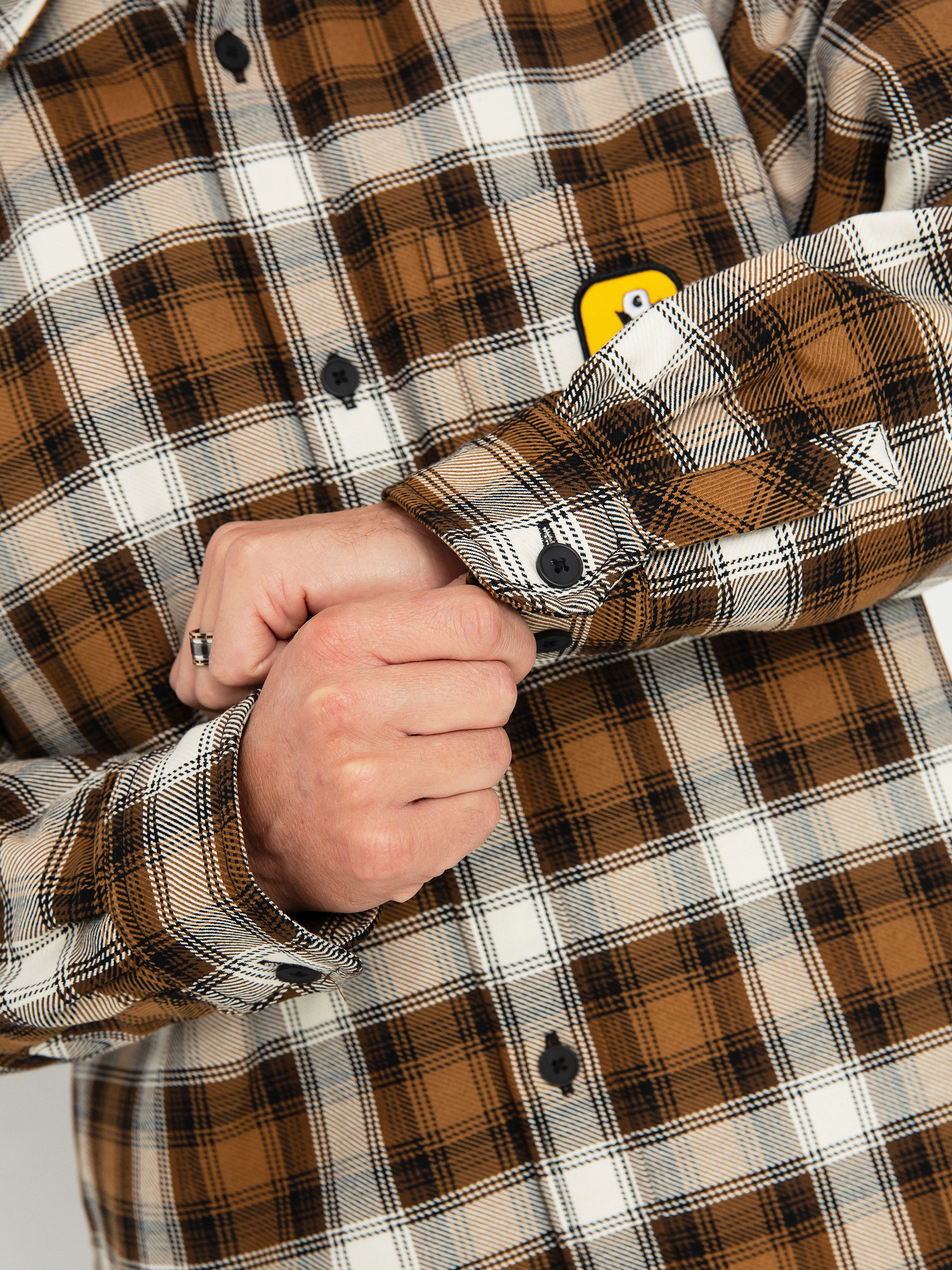 Bunda Carhartt WIP Monahan (monahan check/hamilton brown)