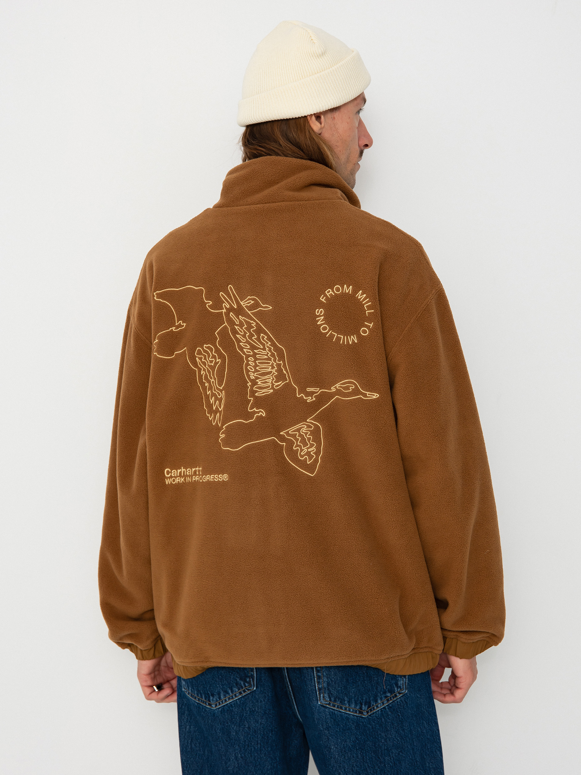 Bunda Carhartt WIP Flying Ducks Liner (hamilton brown)