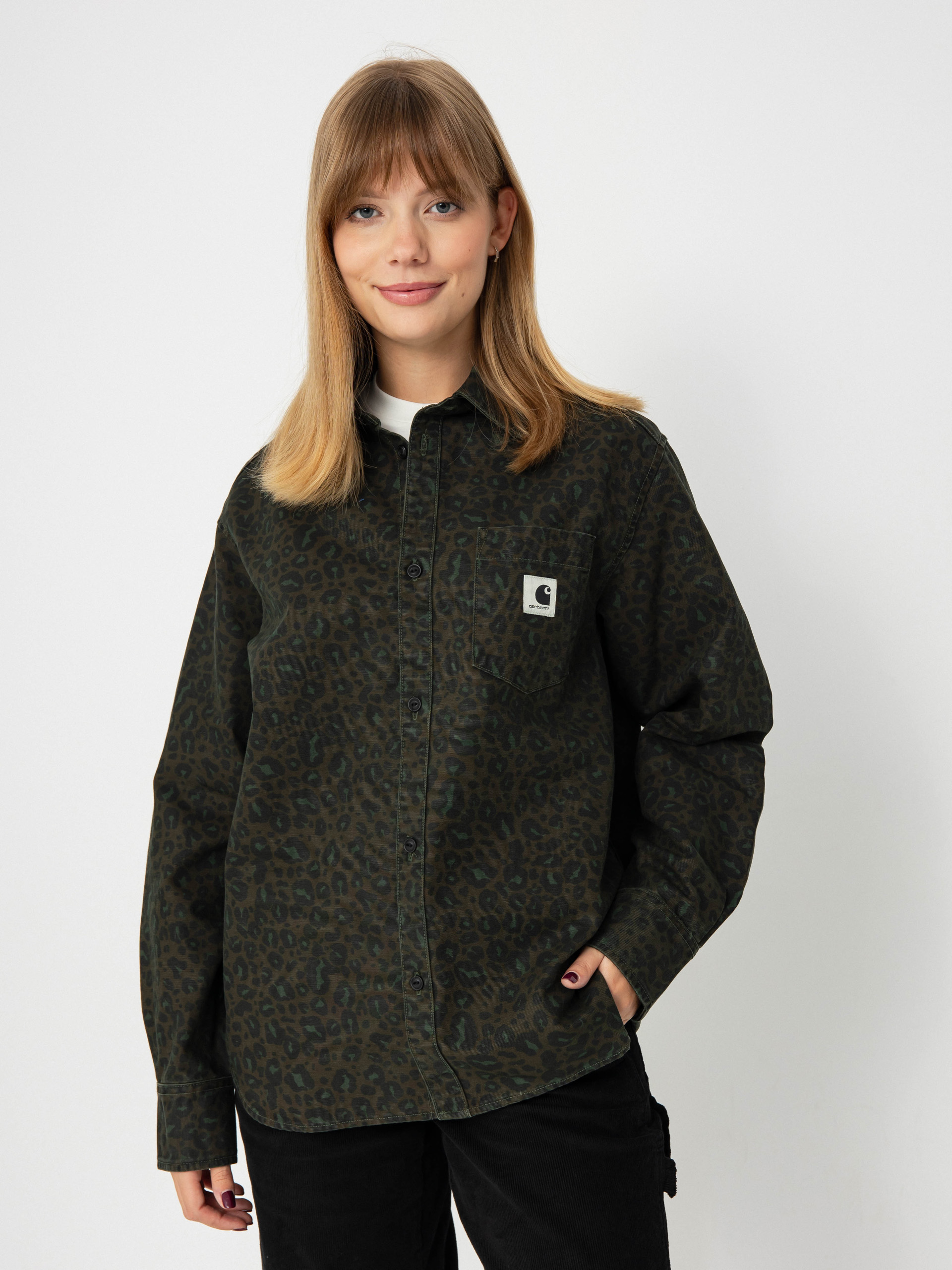 Košile Carhartt WIP Leo Wmn