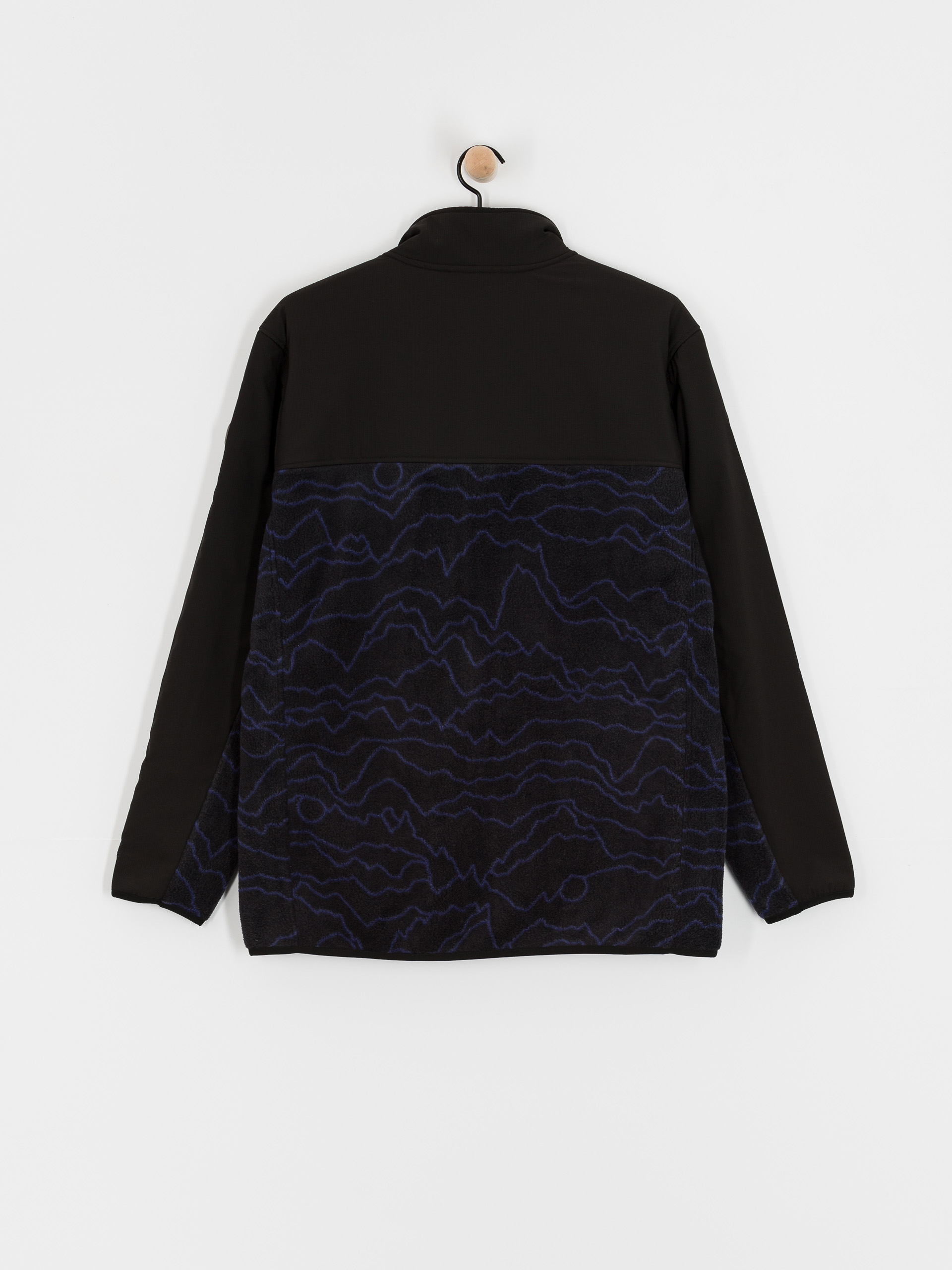 Pánský Mikina Rip Curl Anti Series Search Zip Crew (black/berry)