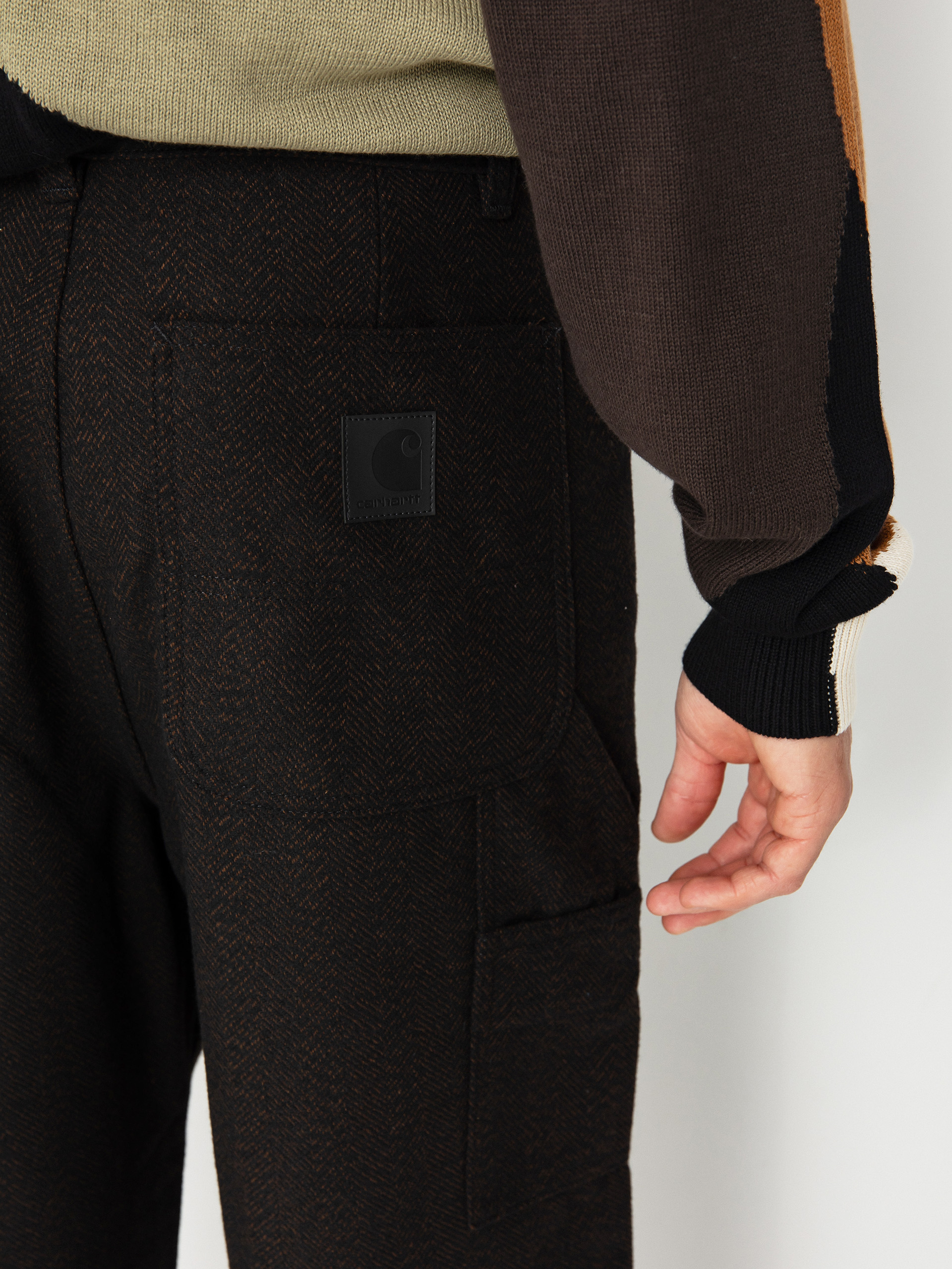 Kalhoty Carhartt WIP Truman (chocolate/black)