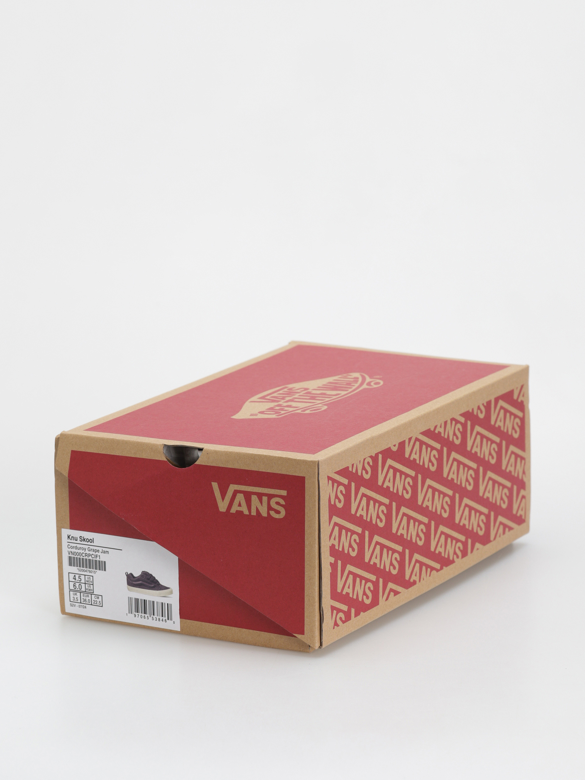 Boty Vans Knu Skool (corduroy grape jam)