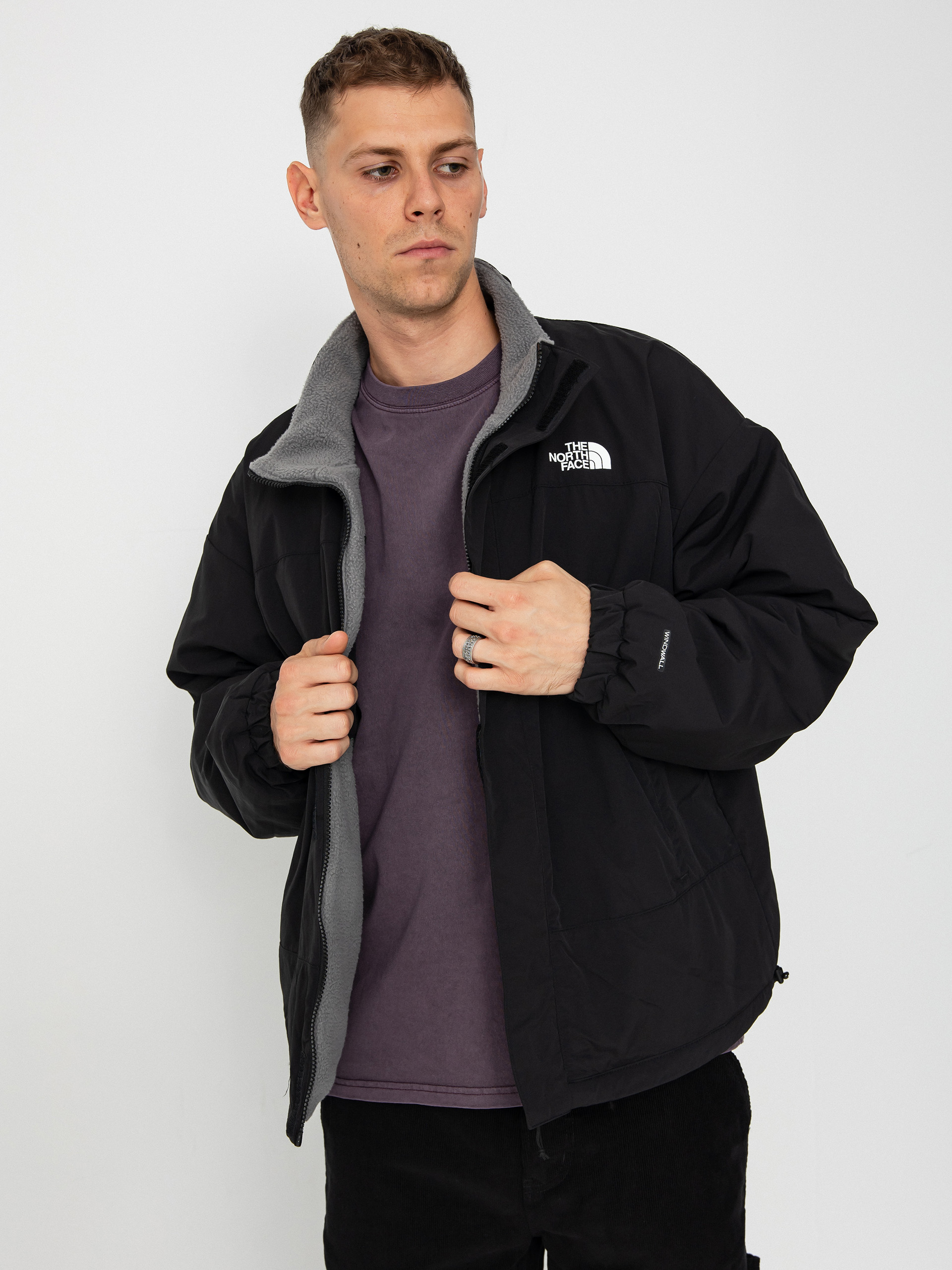 Bunda The North Face Yumiori Reversible (tnf black/smoked pearl)