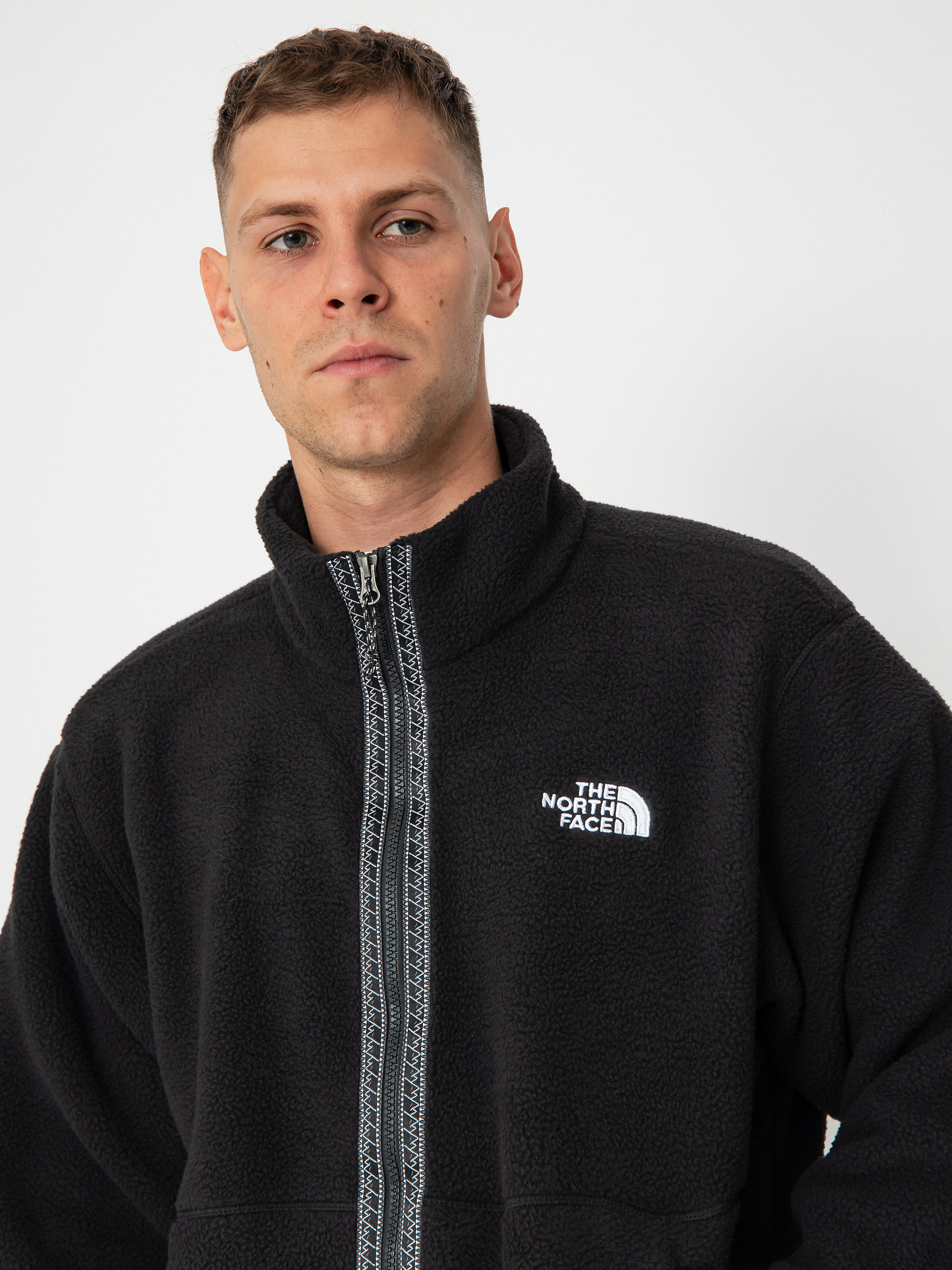 Pánský Fleecová mikina The North Face Tnf Fleeski FZ (tnf black)