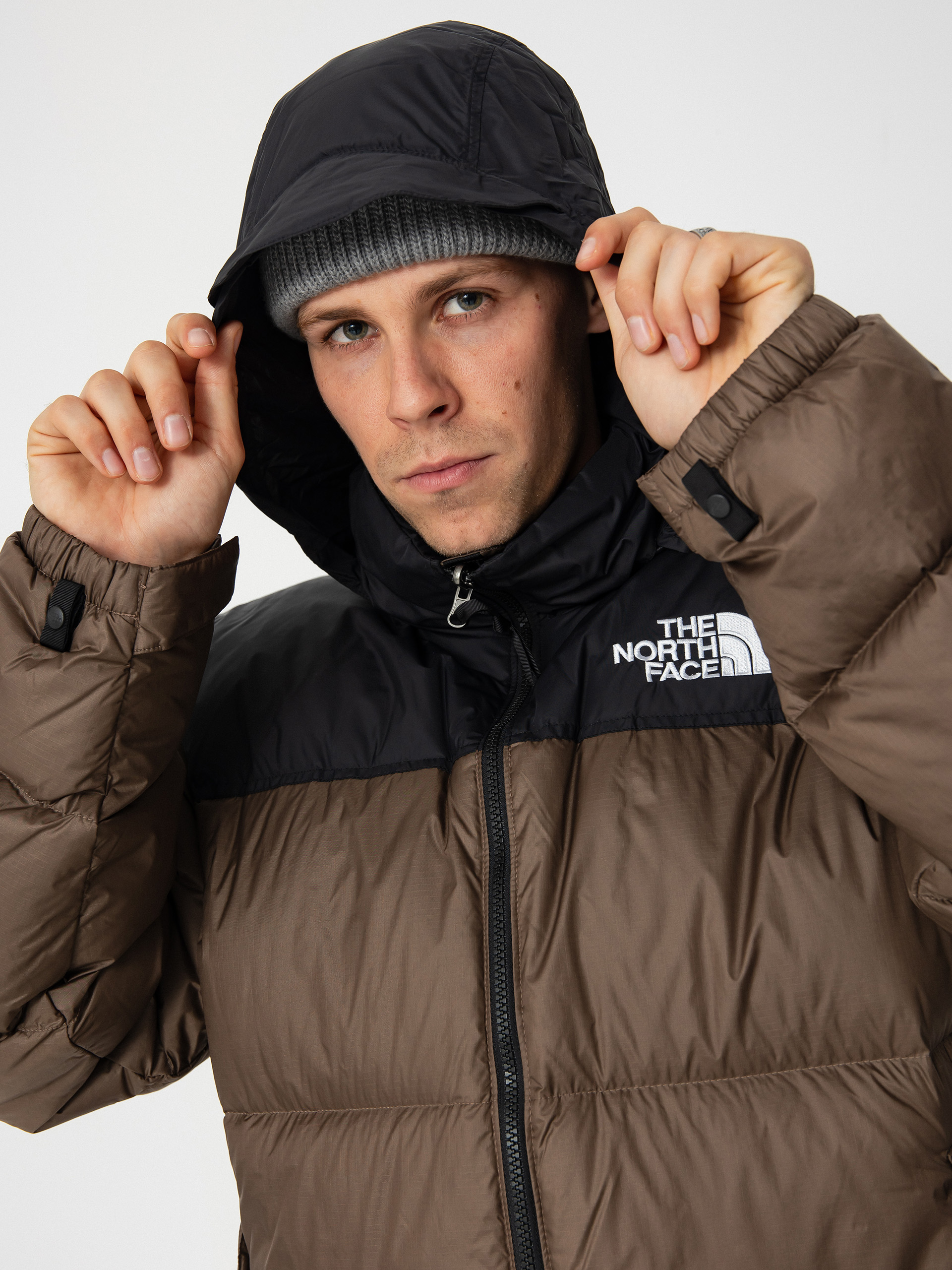 Bunda The North Face 1996 Retro Nuptse (smokey brown/tnf black)