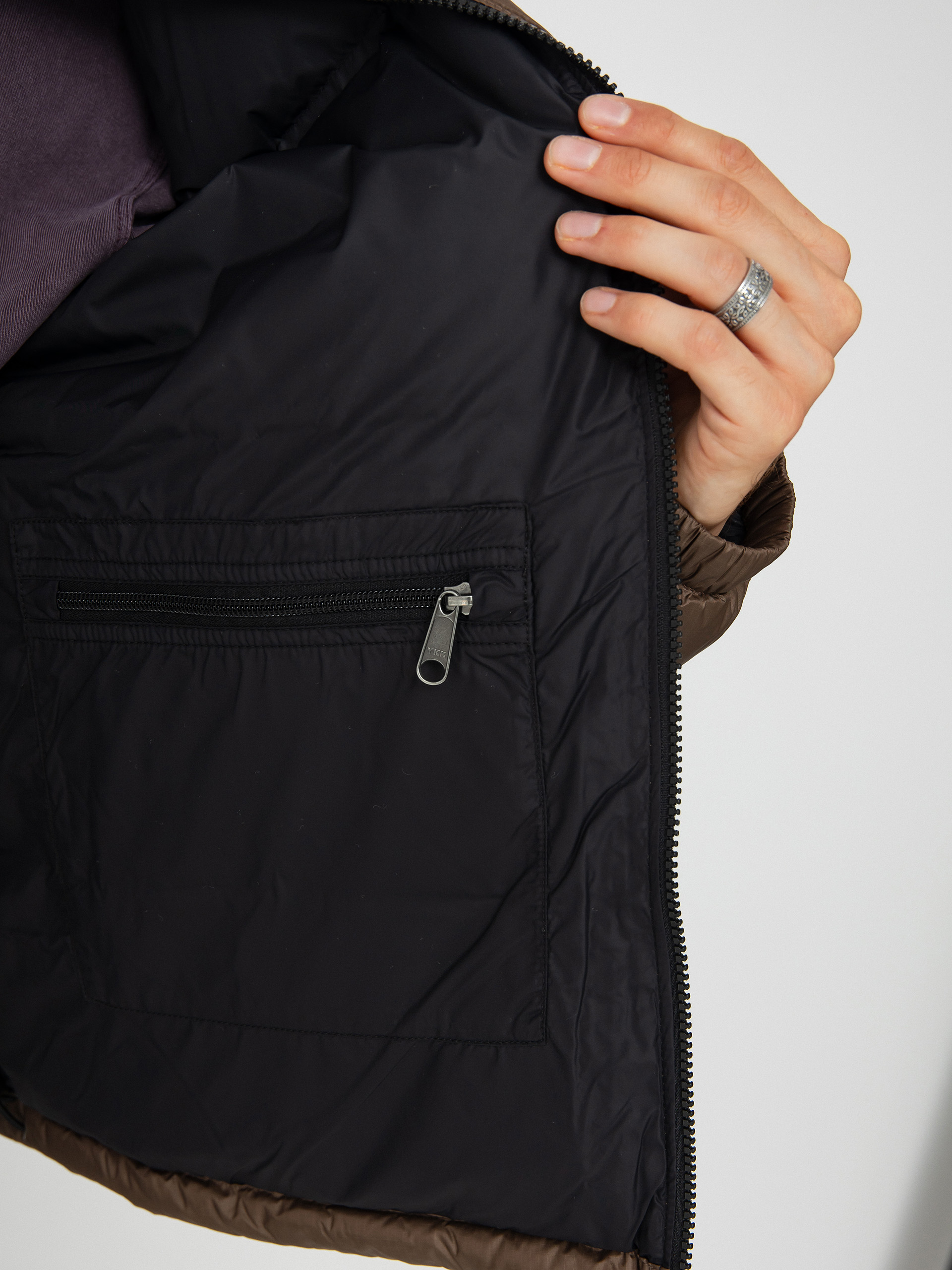 Bunda The North Face 1996 Retro Nuptse (smokey brown/tnf black)