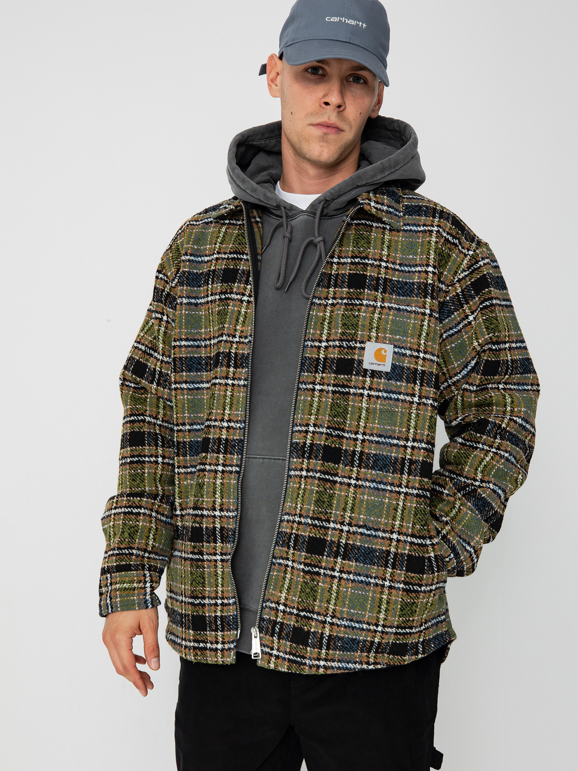 Bunda Carhartt WIP Stroy (stroy check/black)
