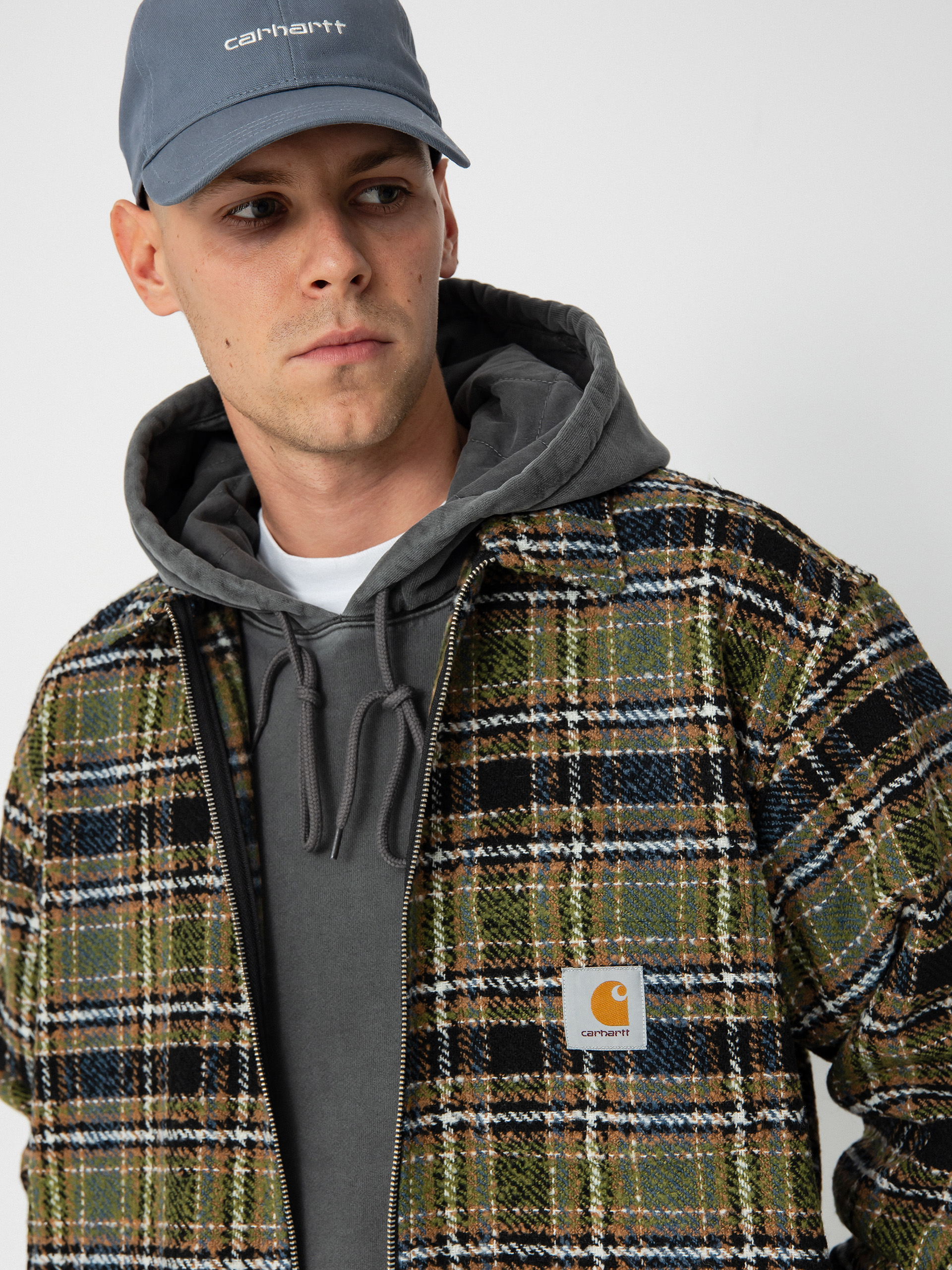 Bunda Carhartt WIP Stroy (stroy check/black)