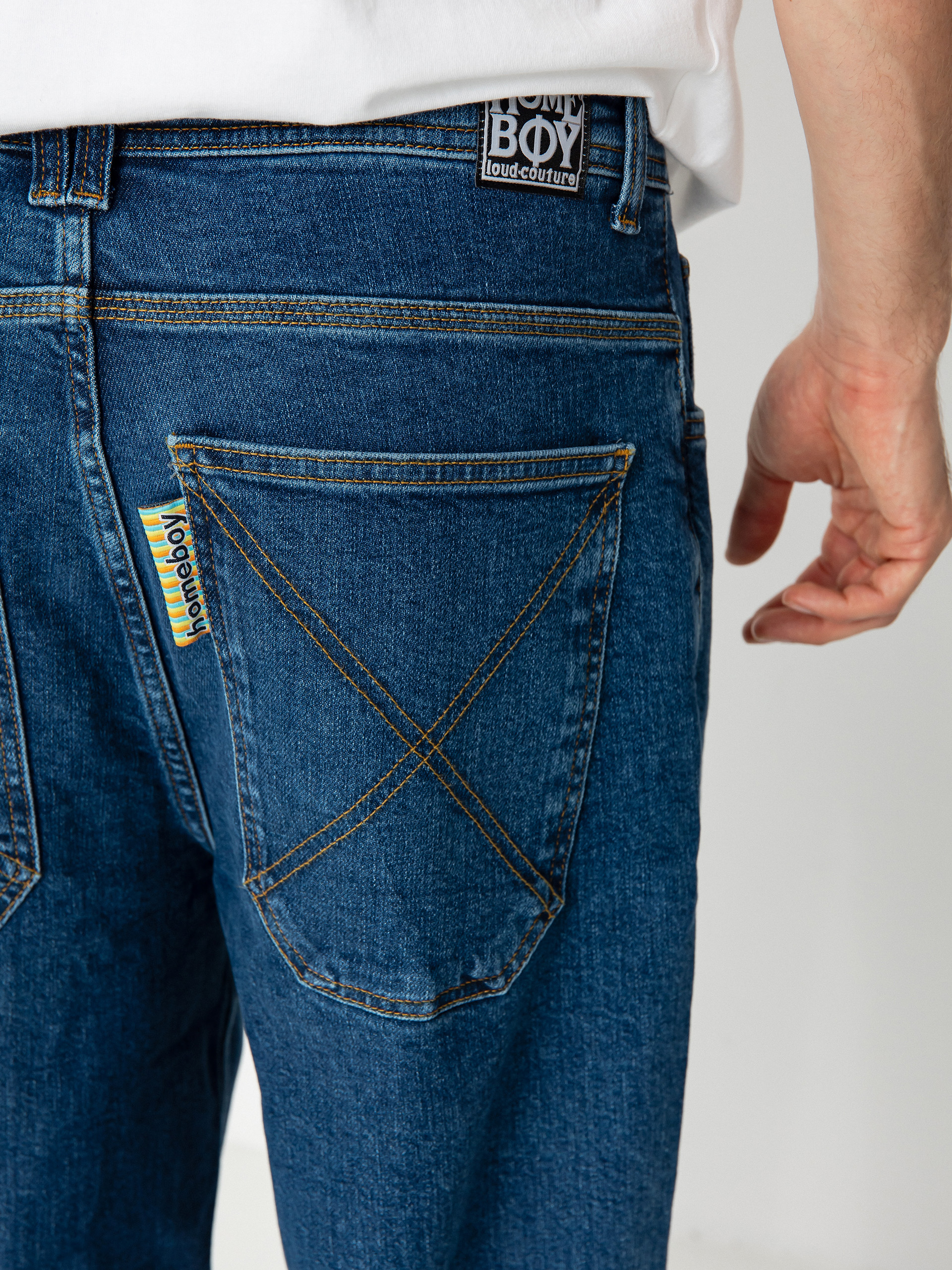 Kalhoty Homeboy X Tra Baggy Denim (washed blue)