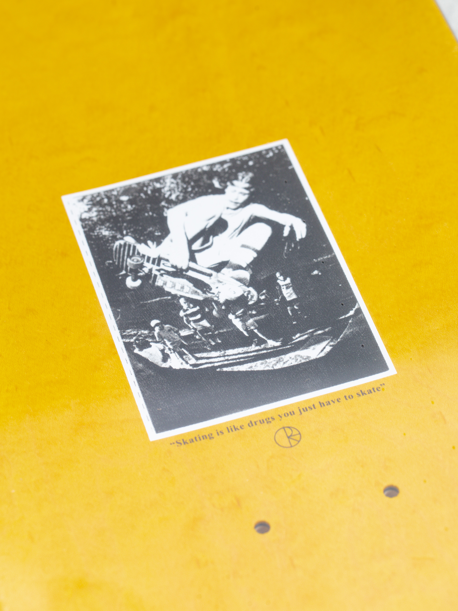 Deska Polar Skate David Stenstrom Tape and Panther Veneer (yellow/black)