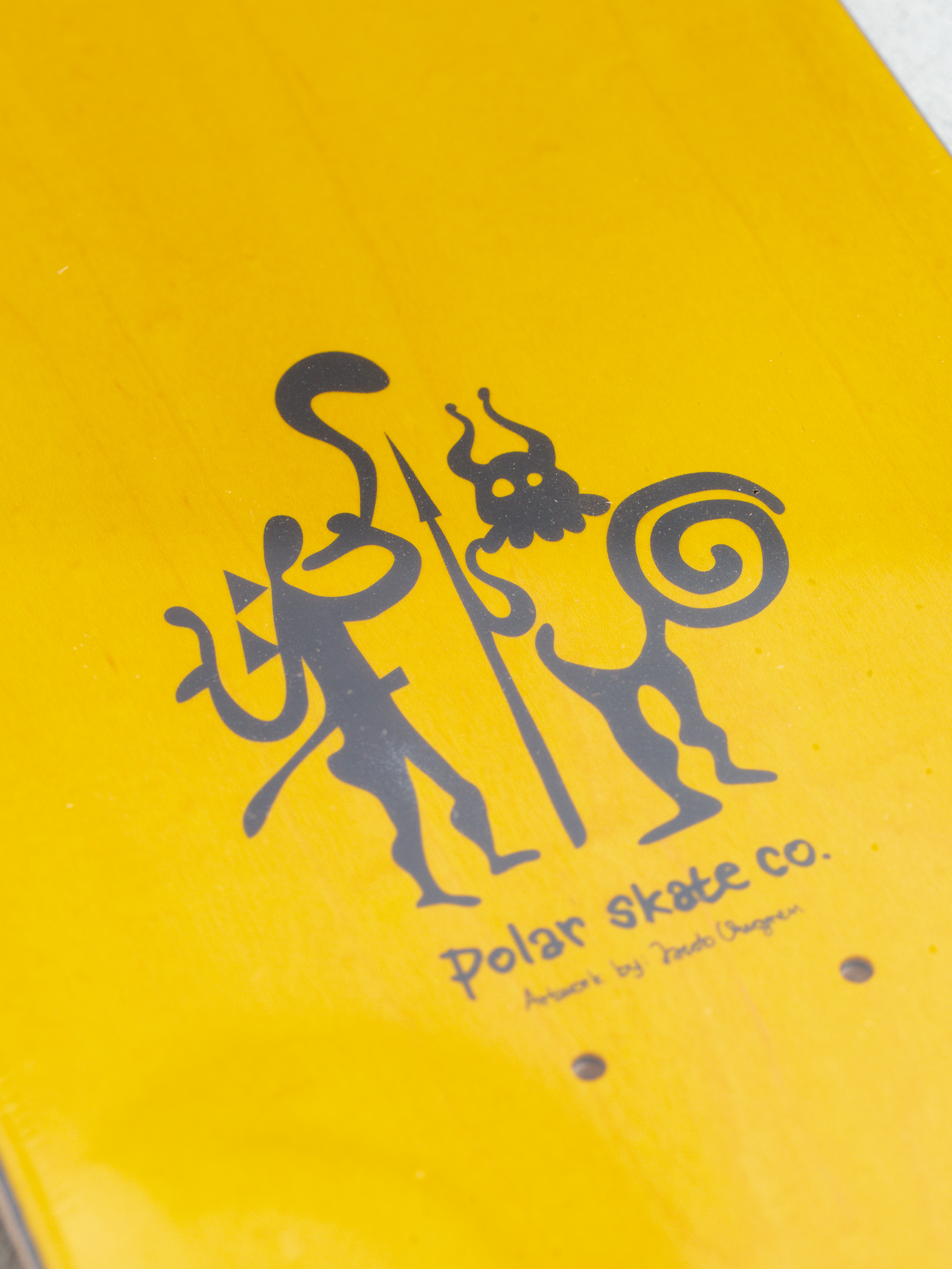 Deska Polar Skate Team Model Trumpets (yellow)
