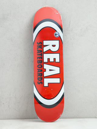 Deska Real Classic Oval (red/white)